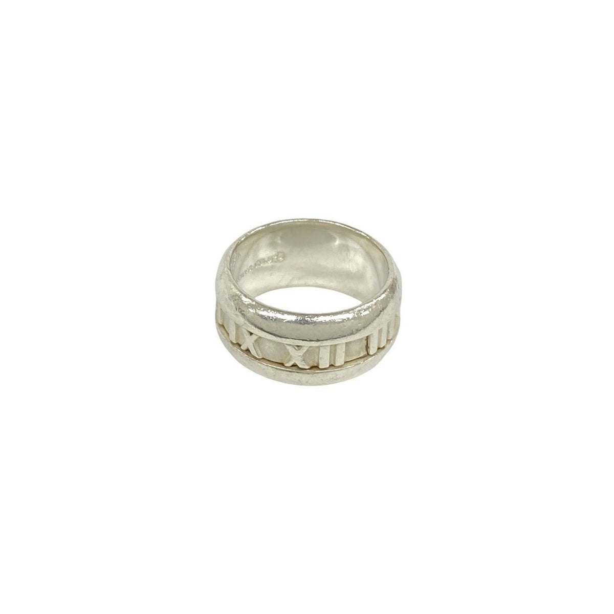 Tiffany Silver Silver 925 Band Ring (Pre-Owned)