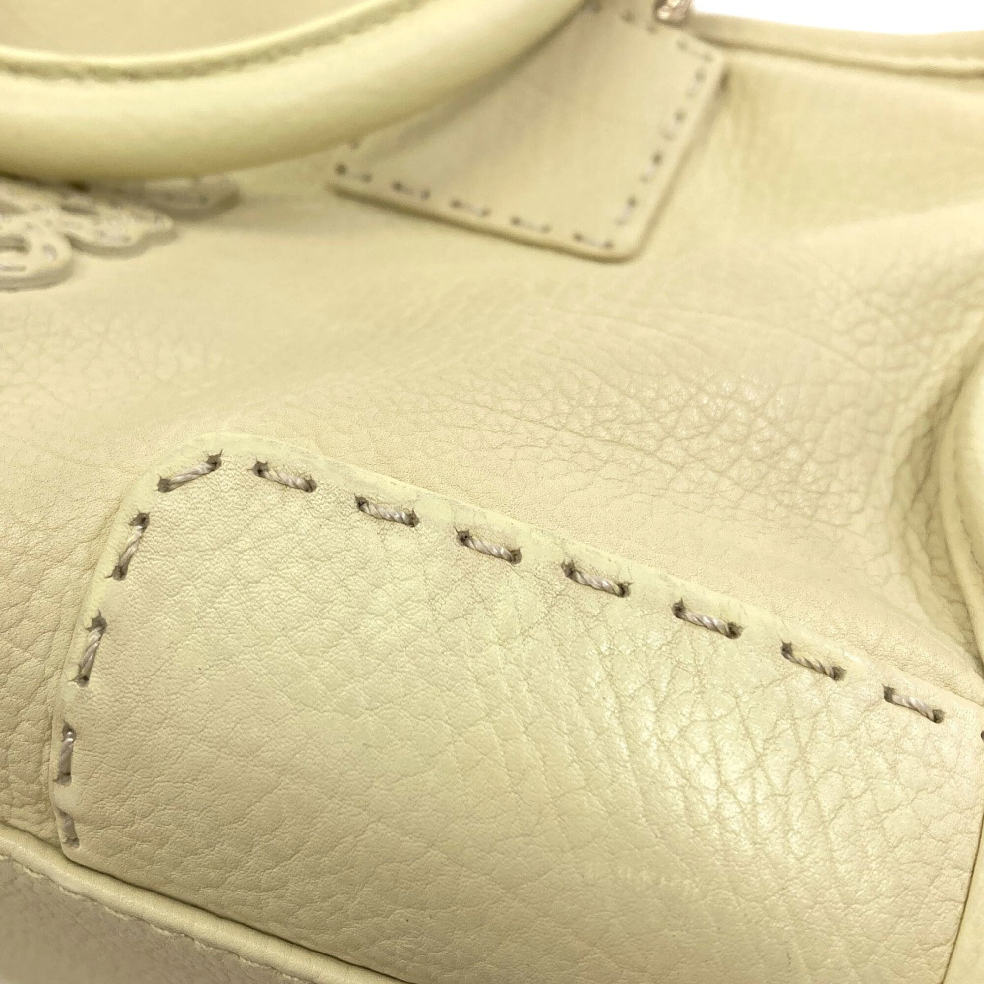 Loewe Yellow Leather Handbag (Pre-Owned)