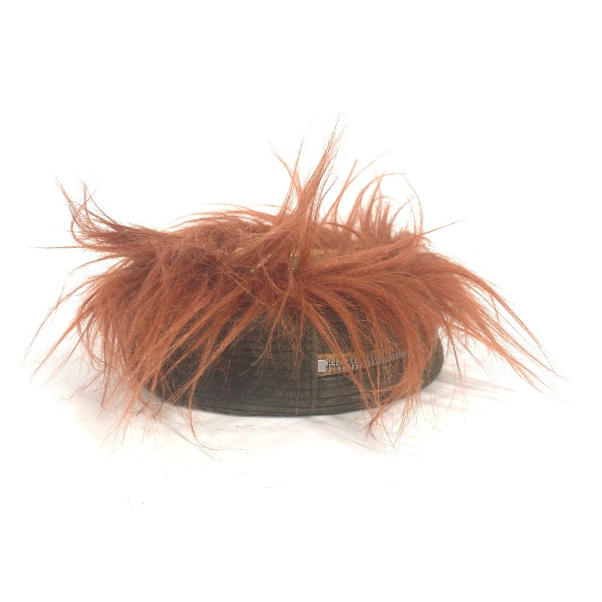 Gucci Brown Fur Leather Suede Clutch Bag Pouch (Pre-Owned)