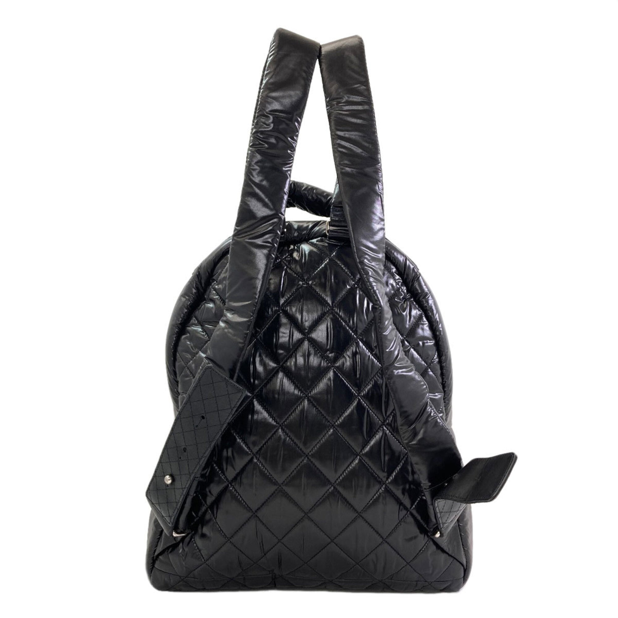 Chanel Black Nylon Backpack (Pre-Owned)