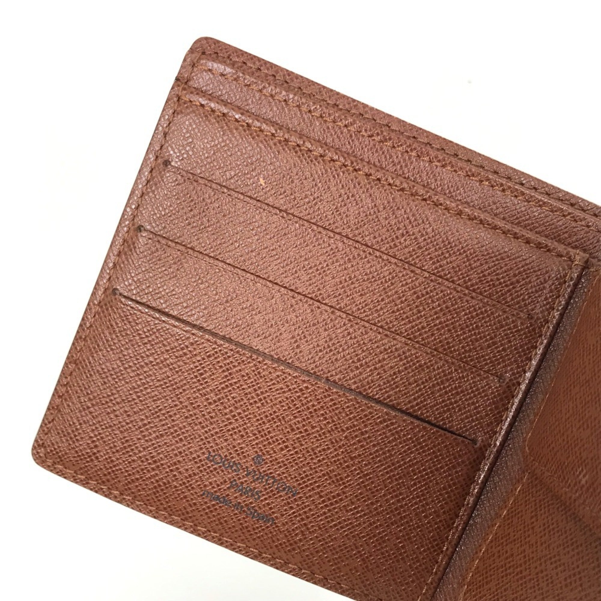 Louis Vuitton Monogram Brown Monogram Wallet (Bi-Fold) (Pre-Owned)