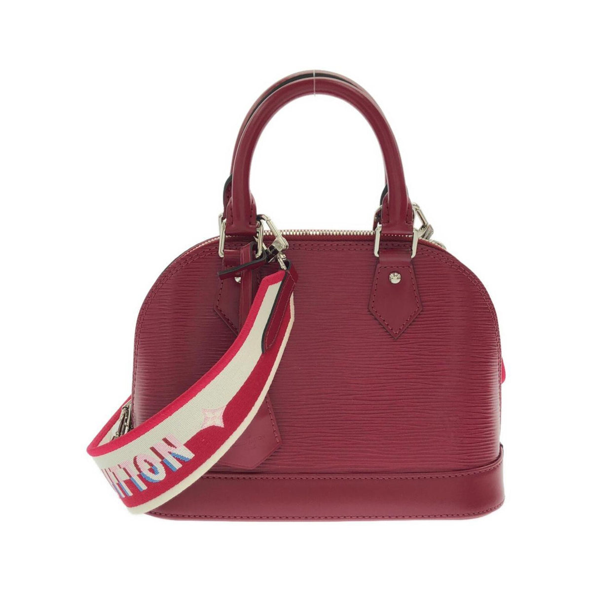 Louis Vuitton Framboise Leather Handbag (Pre-Owned)