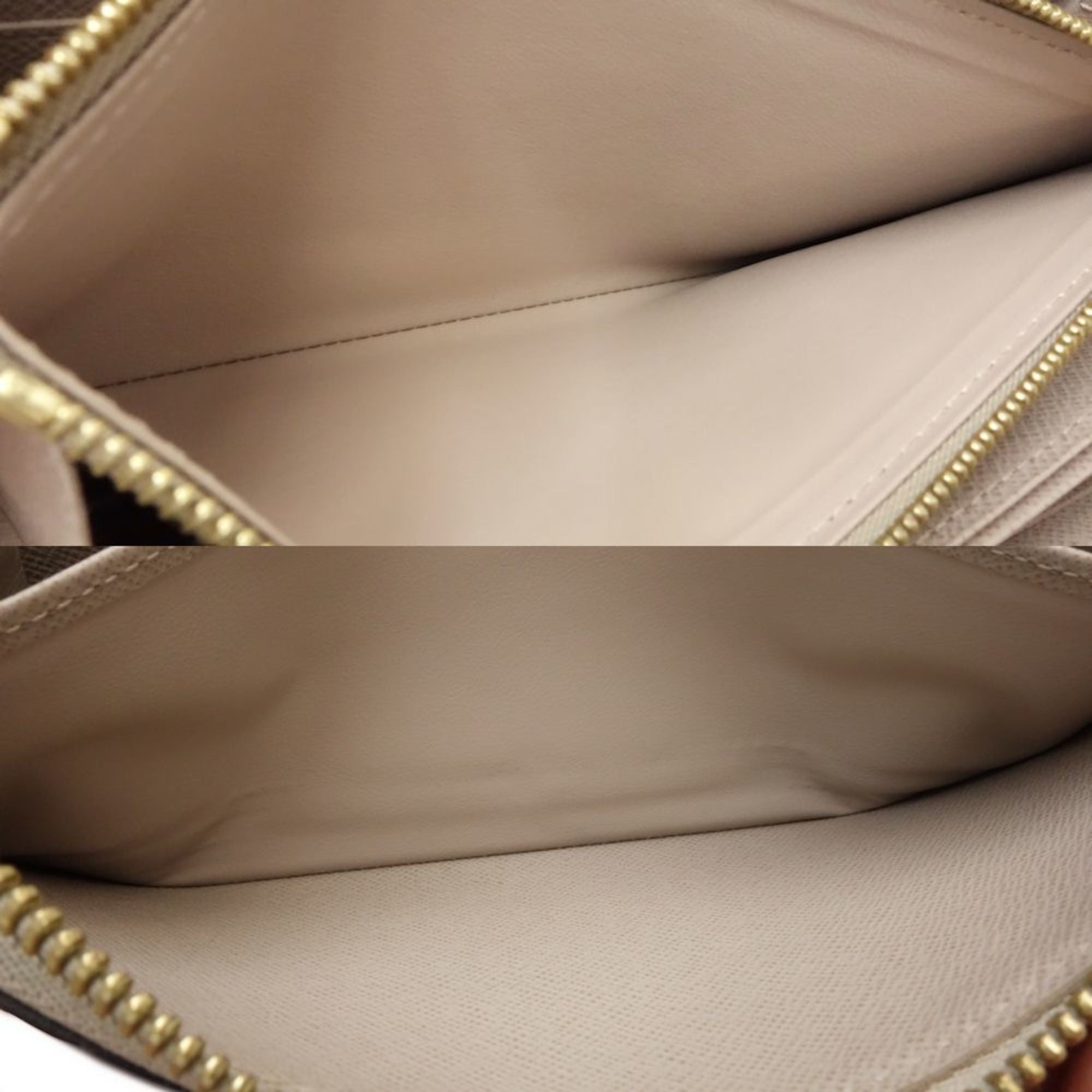 Louis Vuitton Galle Leather Long Wallet (Bi-Fold) (Pre-Owned)