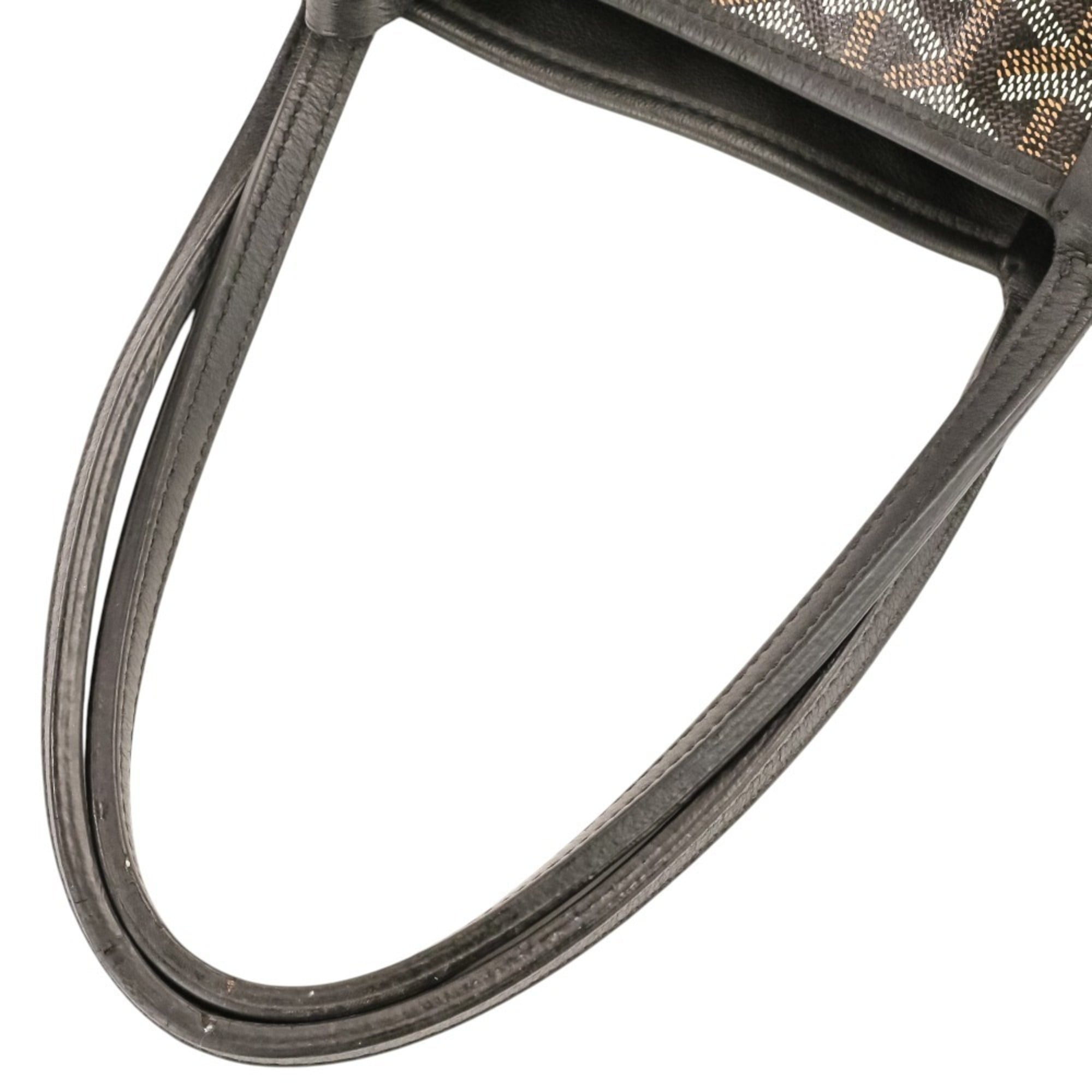 Goyard Black Brown Handbag Pouch Tote Bag (Pre-Owned)
