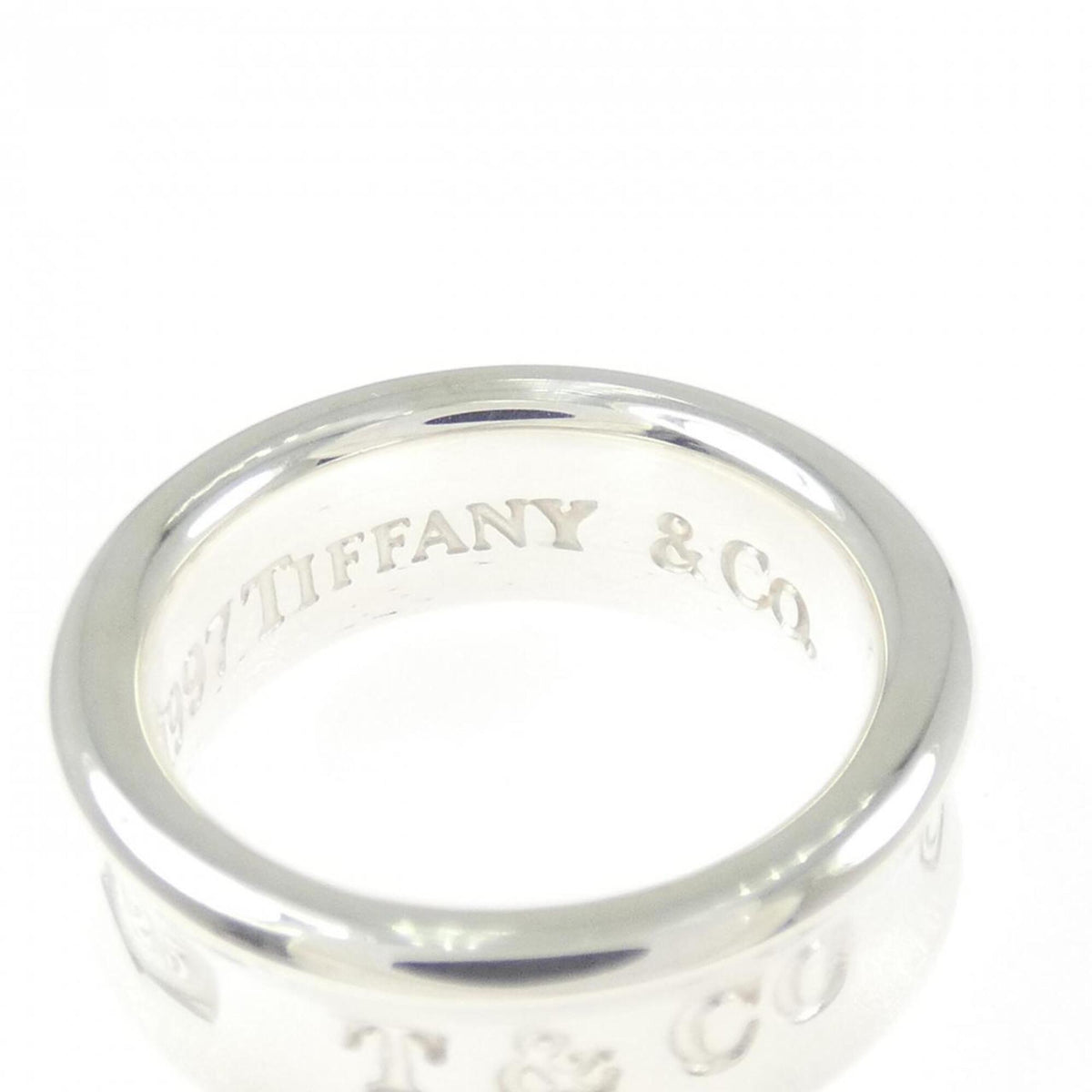 Tiffany Silver 925 Band Ring (Pre-Owned)