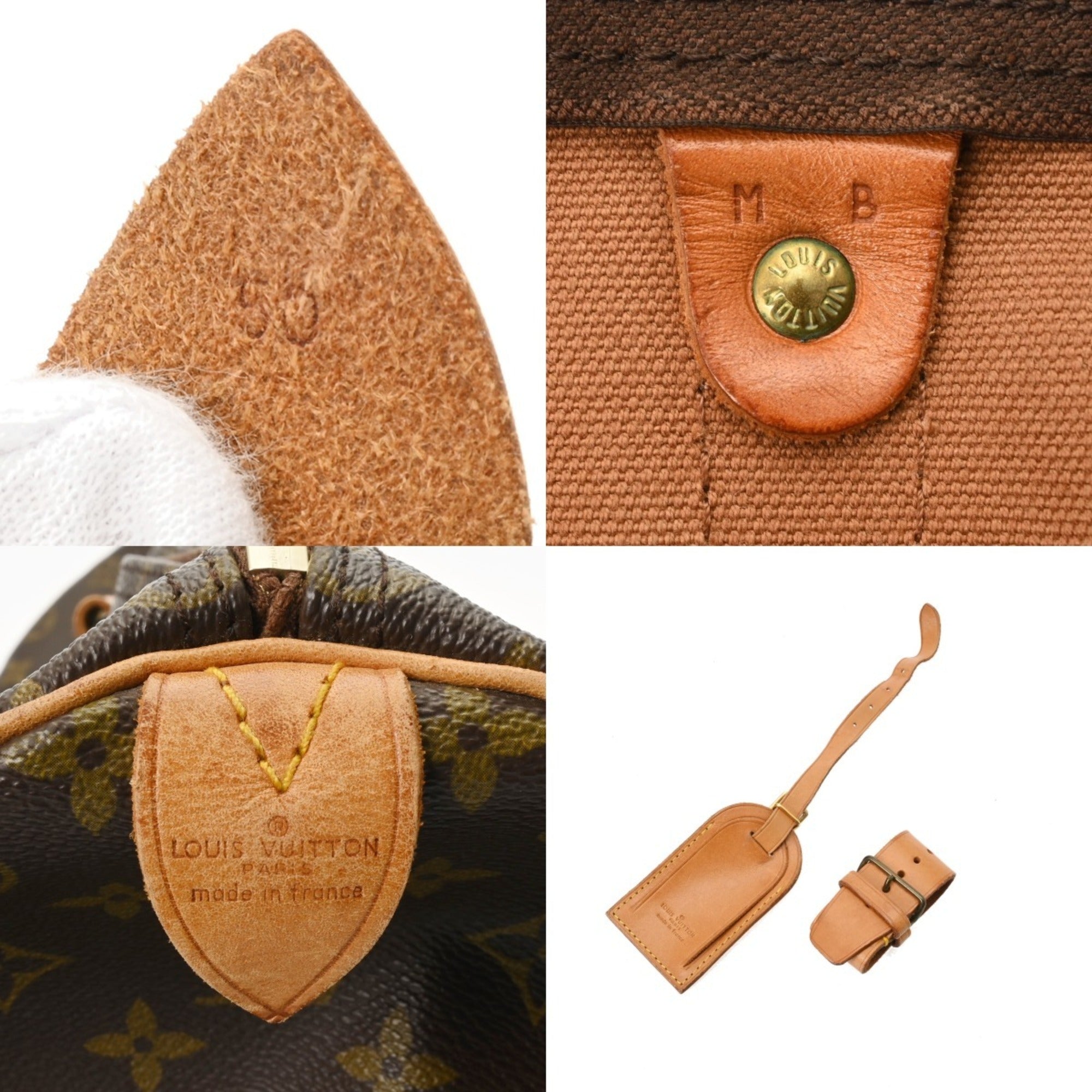 Louis Vuitton Monogram Brown Monogram Boston Bag (Pre-Owned)