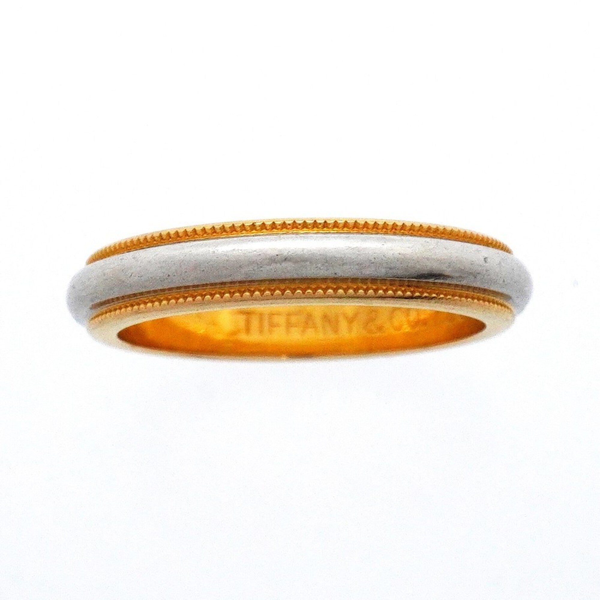 Tiffany Yellow Gold (18K) Platinum 950 Band Ring (Pre-Owned)
