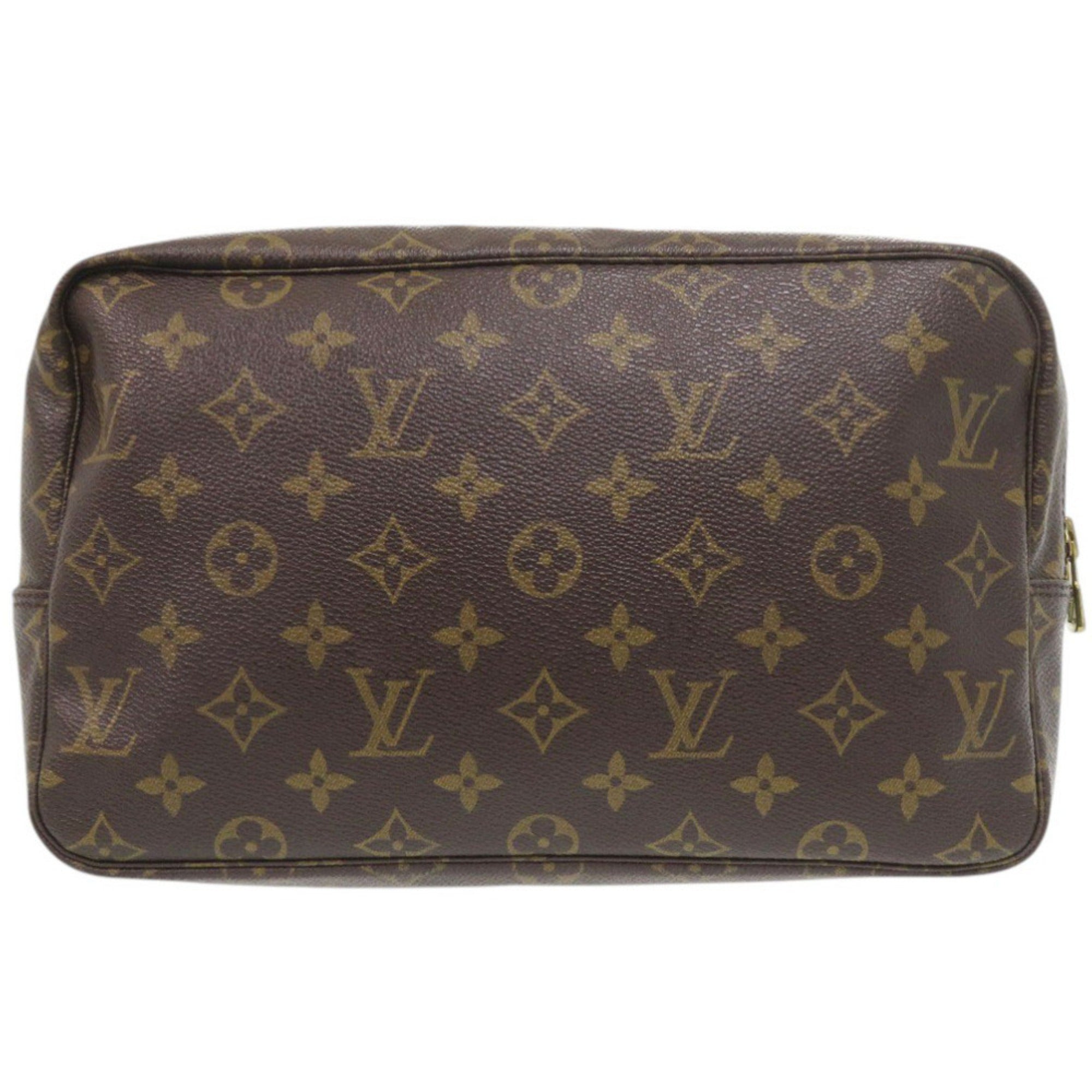 Louis Vuitton Brown Monogram Monogram Clutch Bag Pouch (Pre-Owned)
