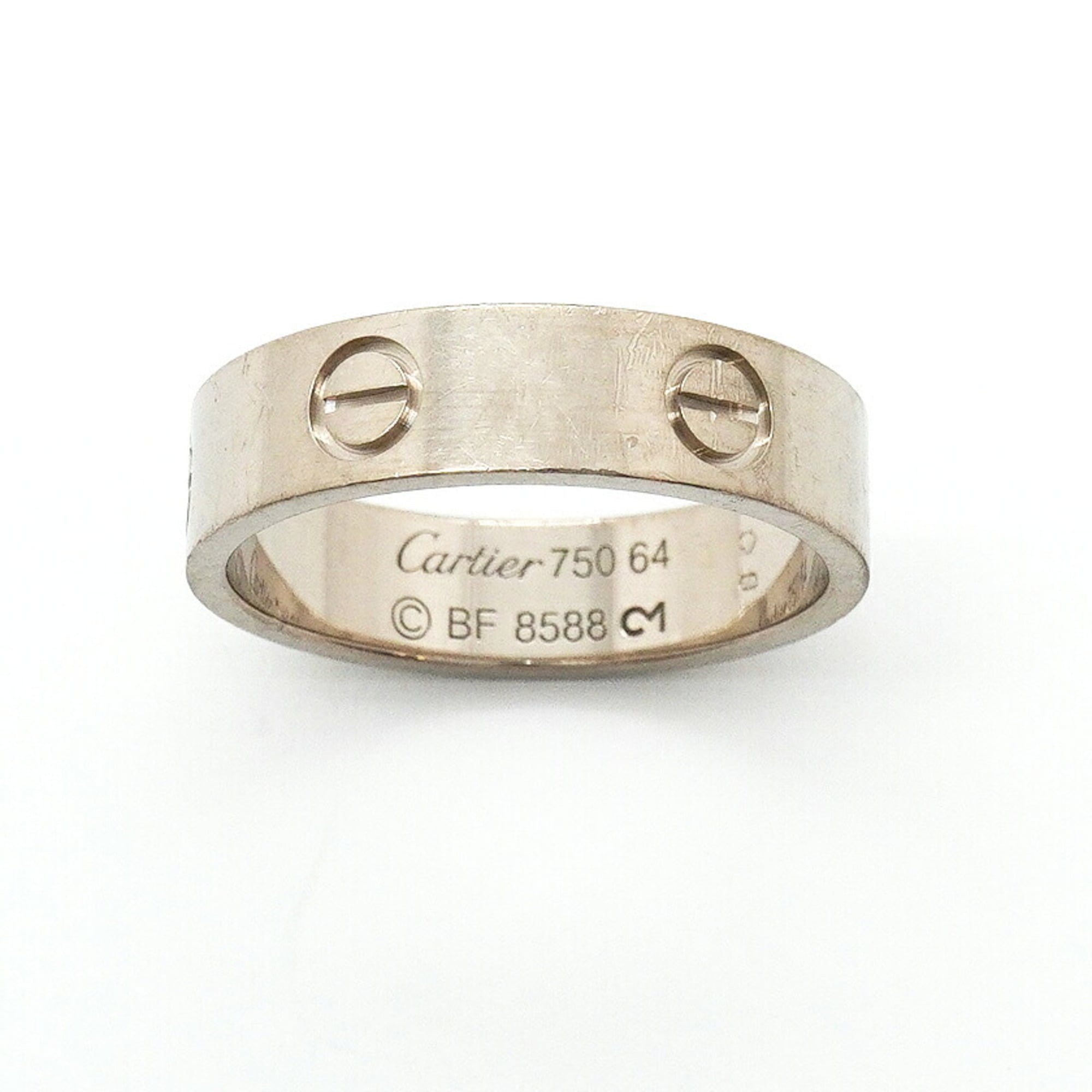 Cartier White Gold (18K) Band Ring (Pre-Owned)