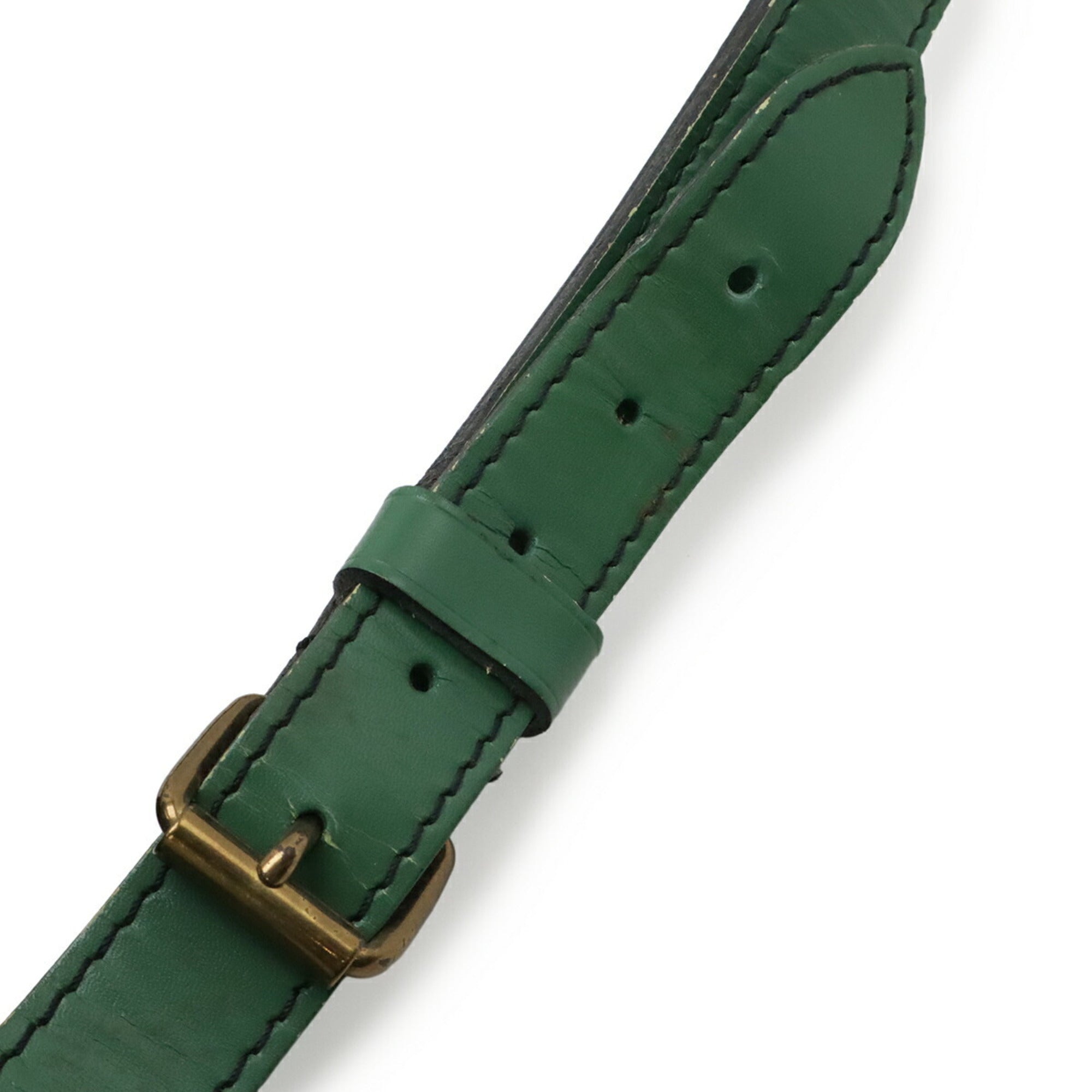 Louis Vuitton Borneo Green Green Epi Leather Shoulder Bag (Pre-Owned)