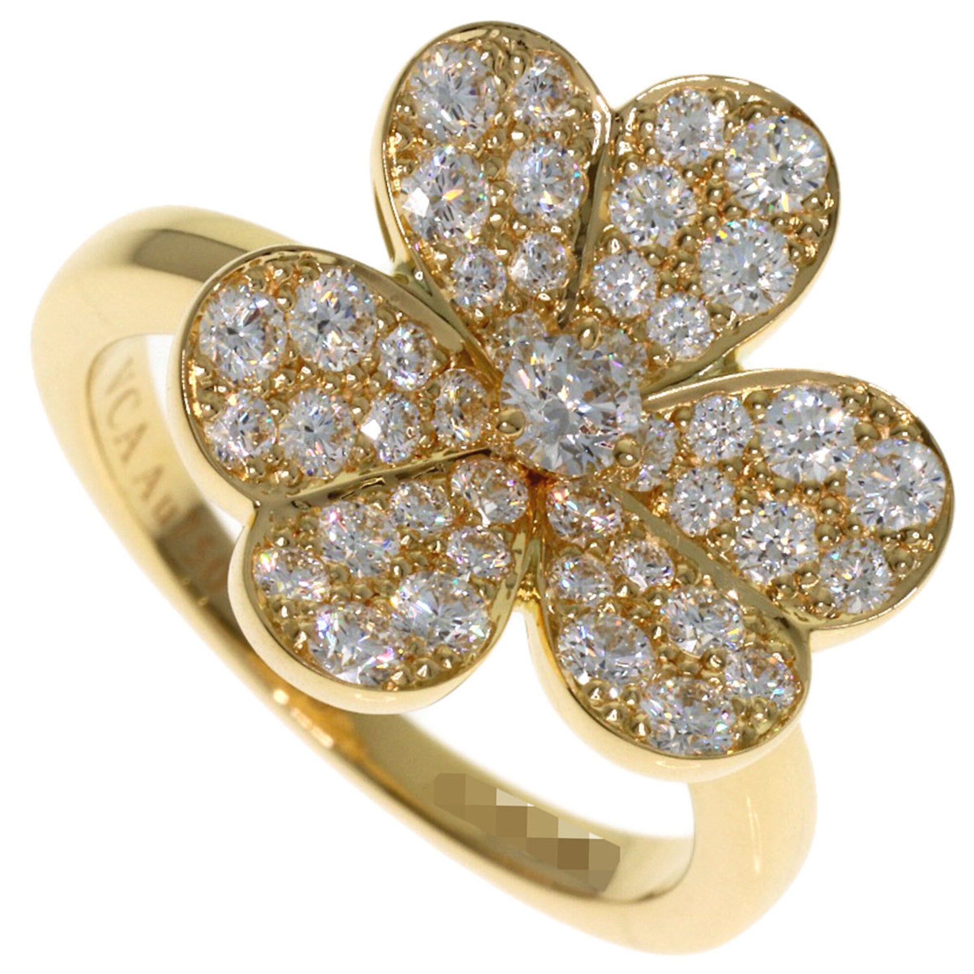 Van Cleef & Arpels Yellow Gold (18K) Band Ring (Pre-Owned)