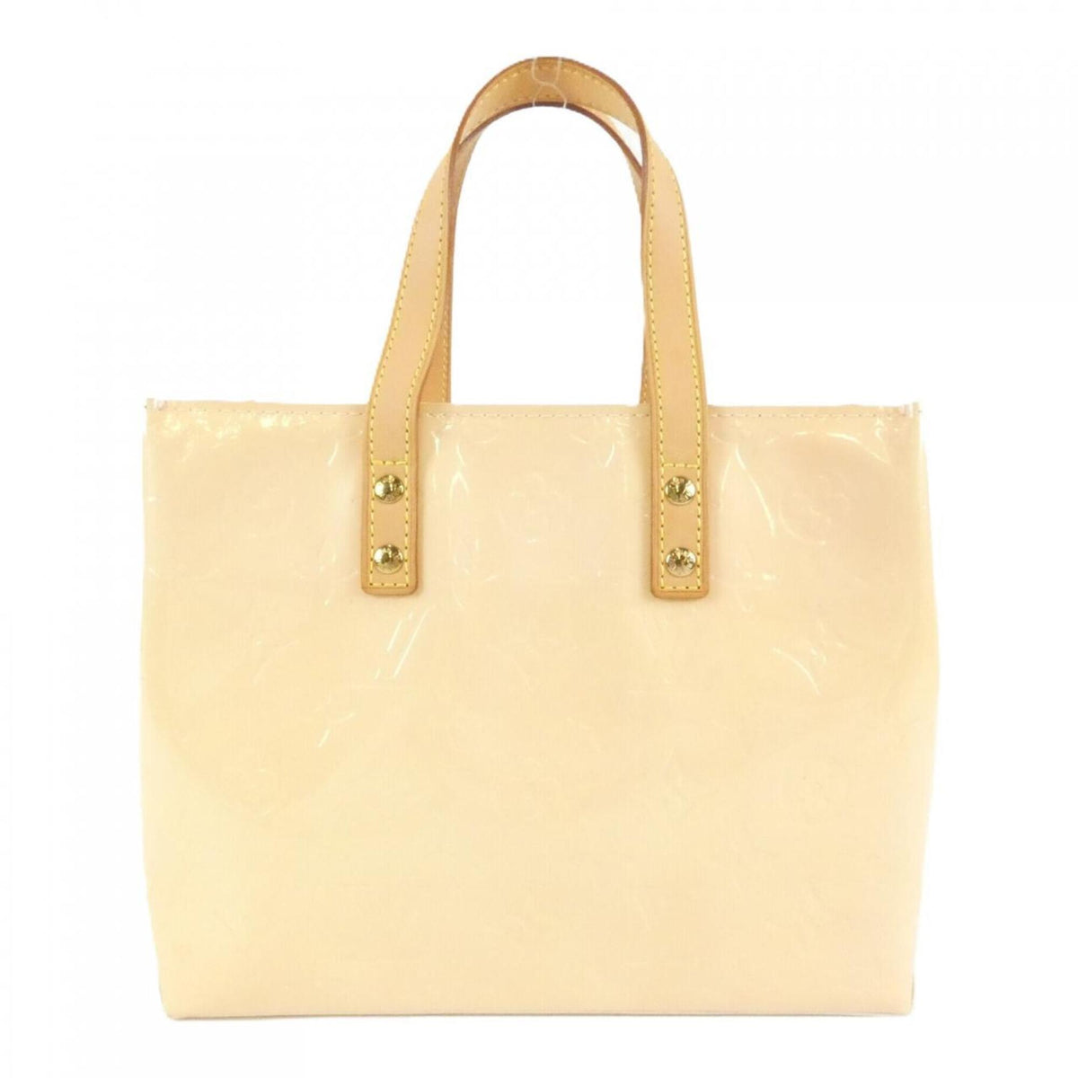 Louis Vuitton Beige Brown Marshmallow Pink Handbag (Pre-Owned)