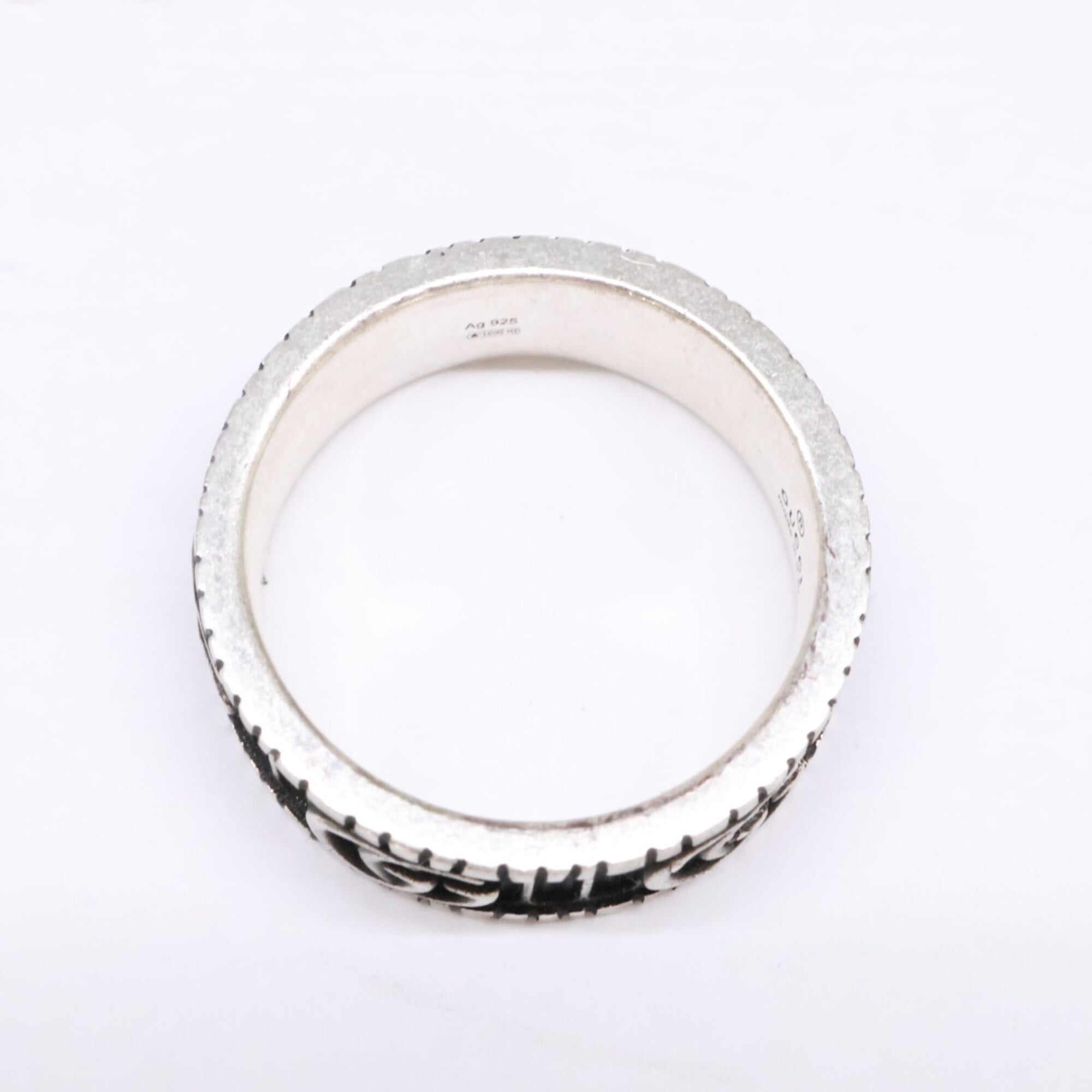 Gucci Silver Silver 925 Band Ring (Pre-Owned)