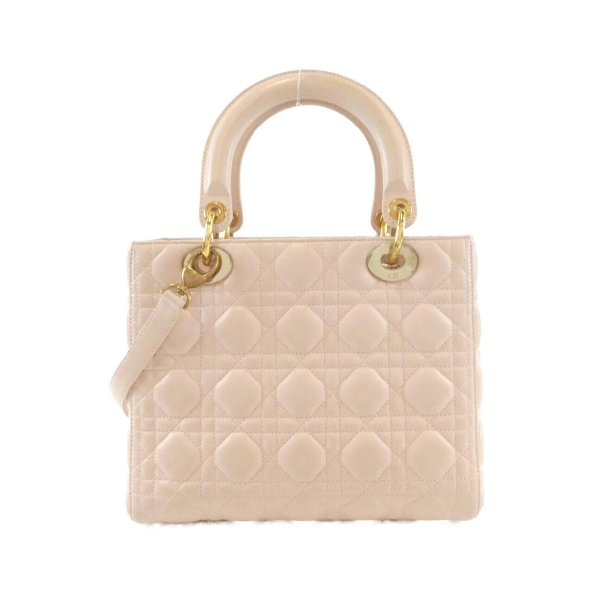 Christian Dior Pink Leather Handbag (Pre-Owned)