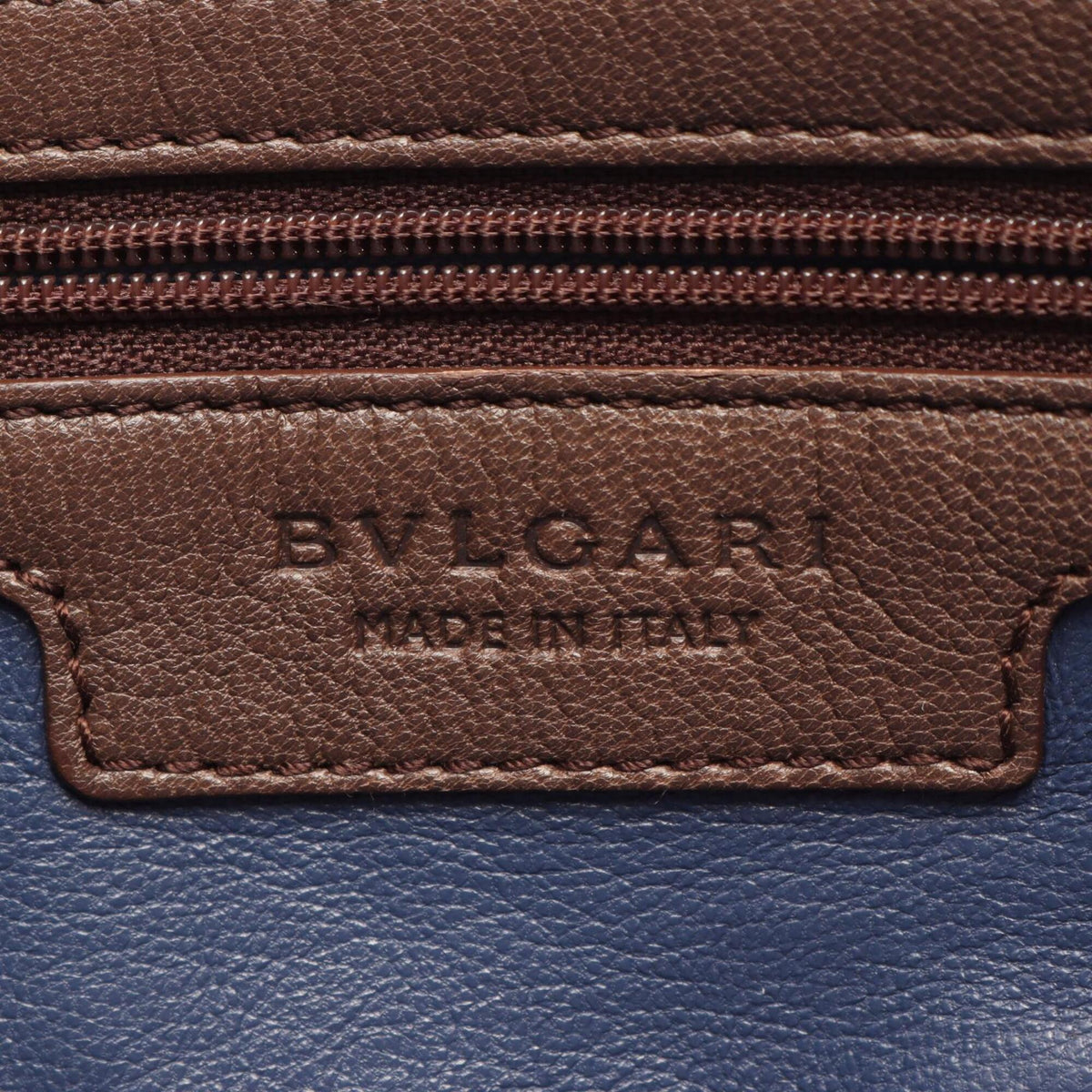 Bvlgari Brown Leather Handbag (Pre-Owned)