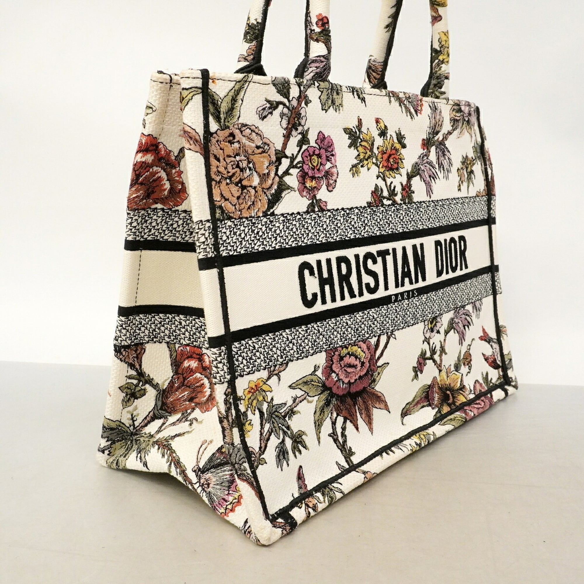 Christian Dior Multi-Color Canvas Tote Bag (Pre-Owned)