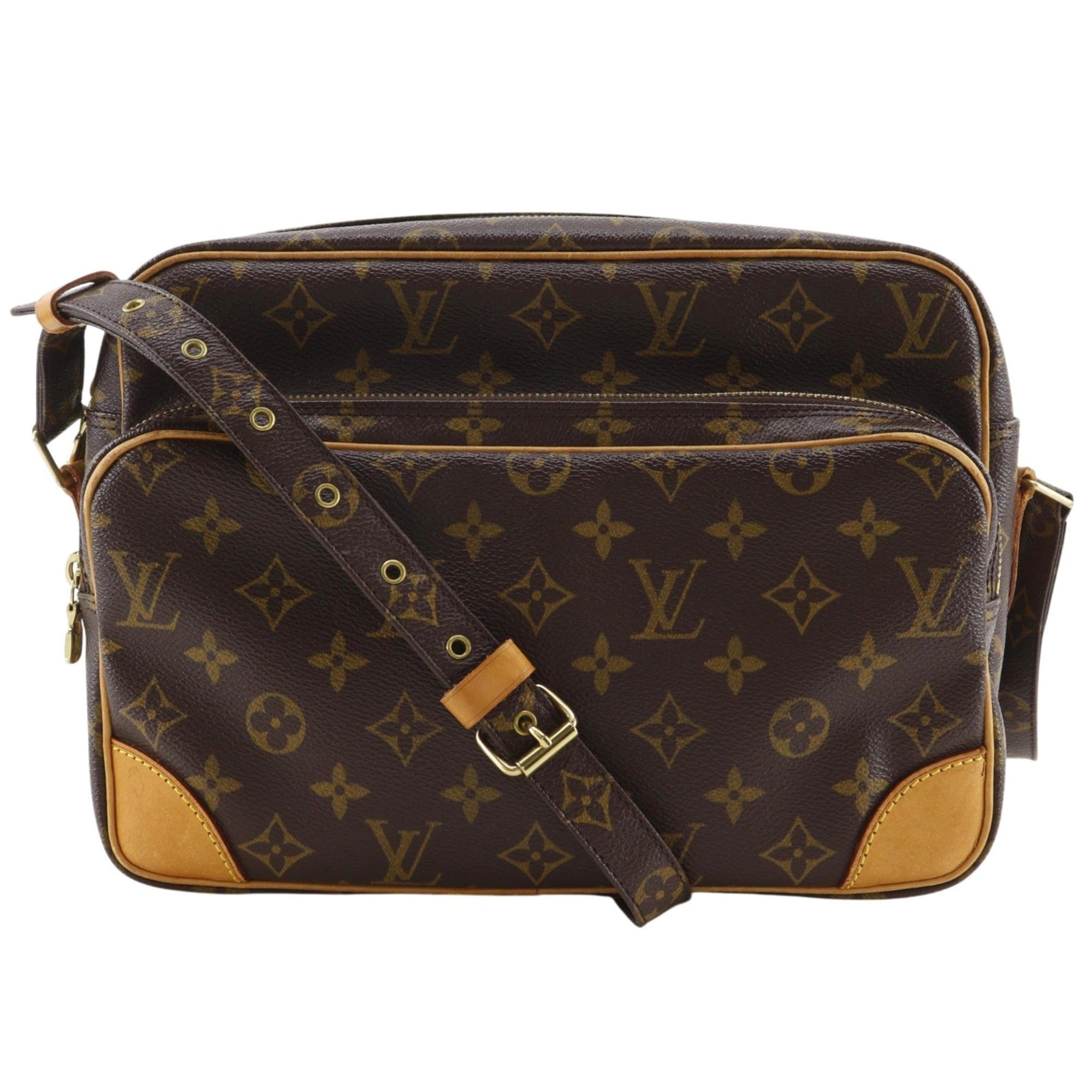 Louis Vuitton Brown Monogram Monogram Shoulder Bag (Pre-Owned)