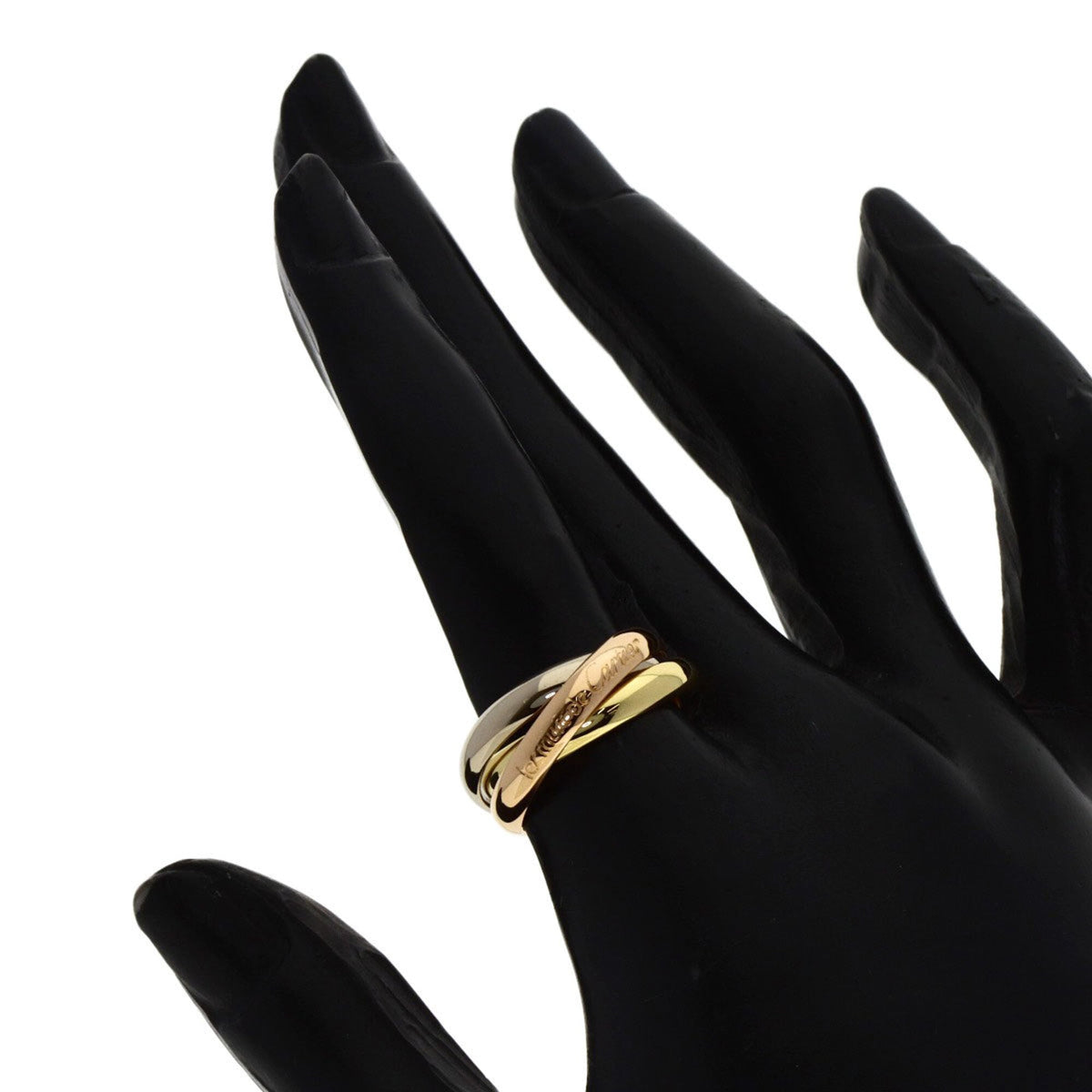 Cartier Yellow Gold (18K) Pink Gold (18K) White Gold (18K) Band Ring (Pre-Owned)