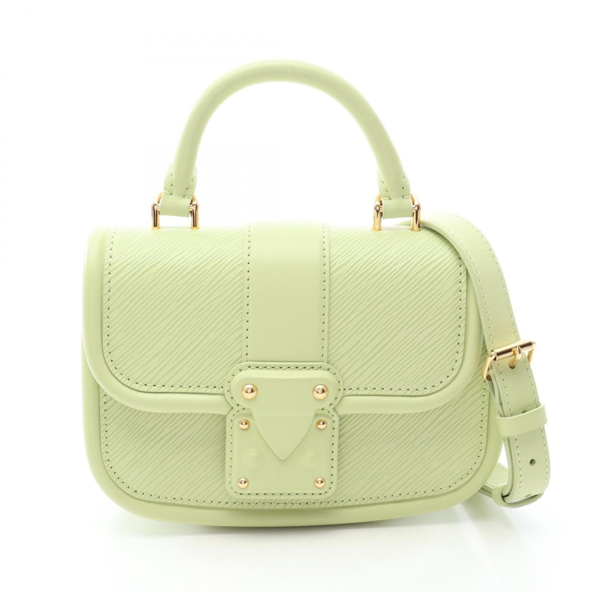Louis Vuitton Green Epi Leather Handbag (Pre-Owned)