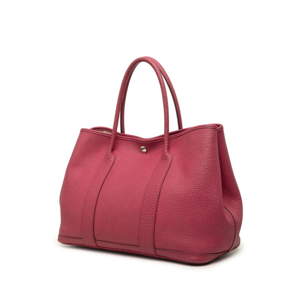 Hermes Garden Bois De Rose Negonda Leather Handbag Tote Bag (Pre-Owned)