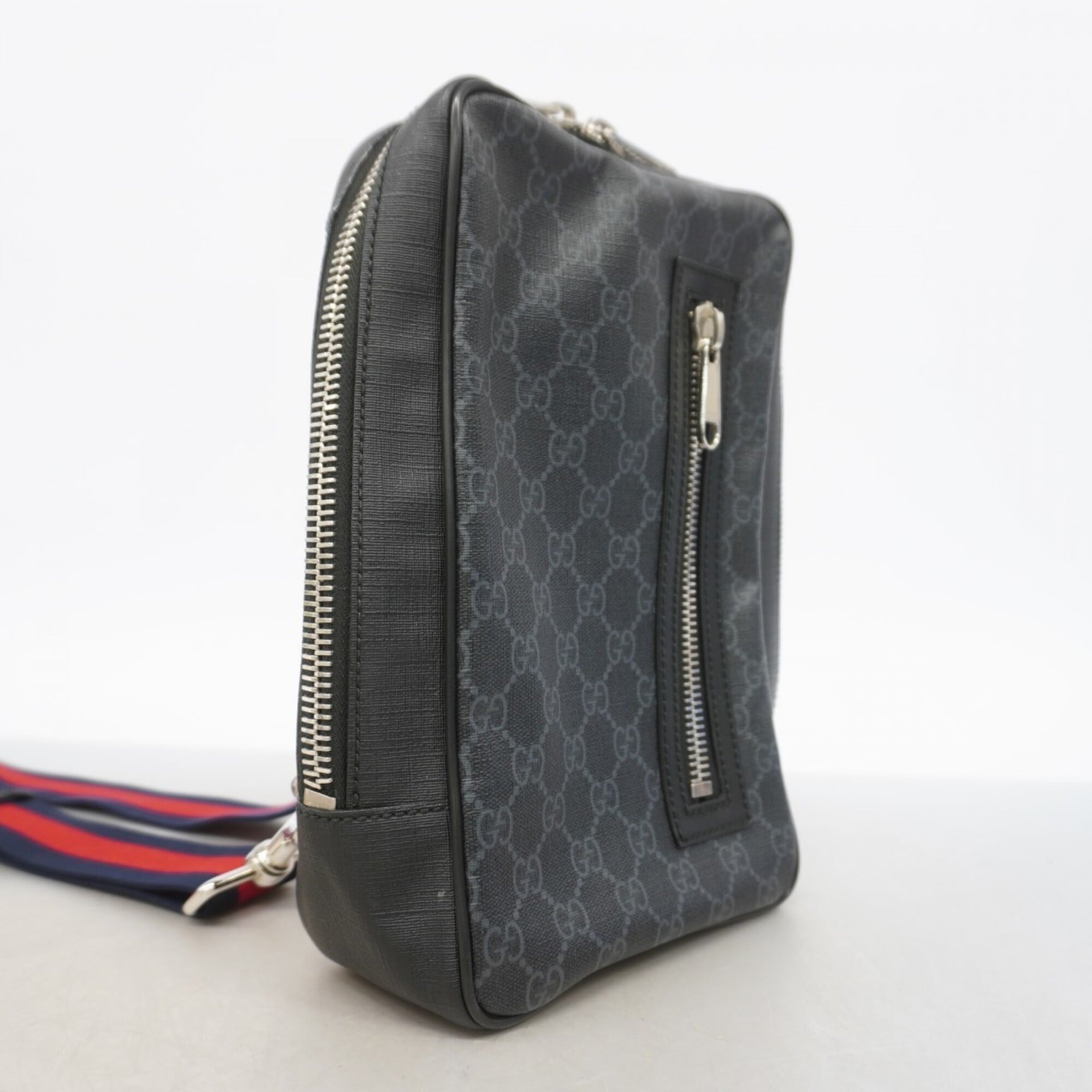 Gucci Black Pvc Sling Bag (Pre-Owned)