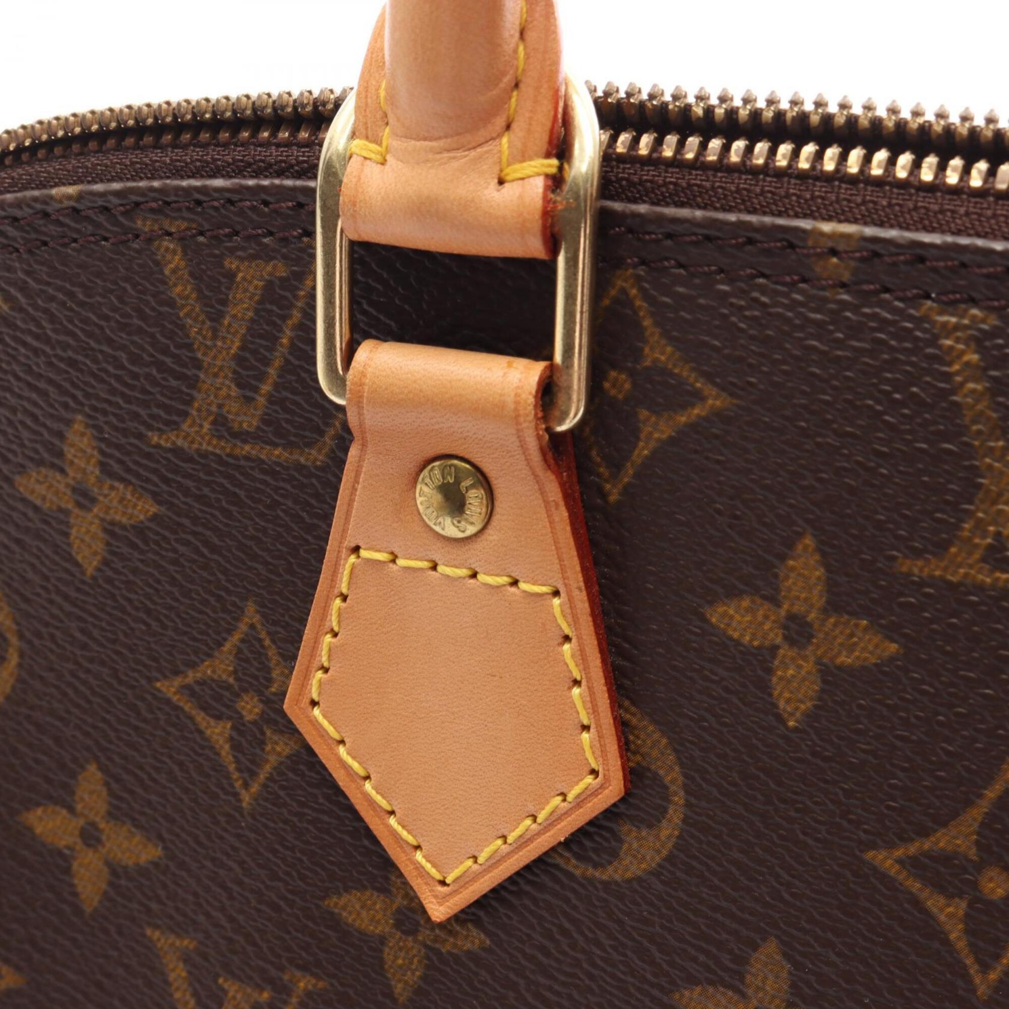Louis Vuitton Brown Pvc Leather Handbag (Pre-Owned)