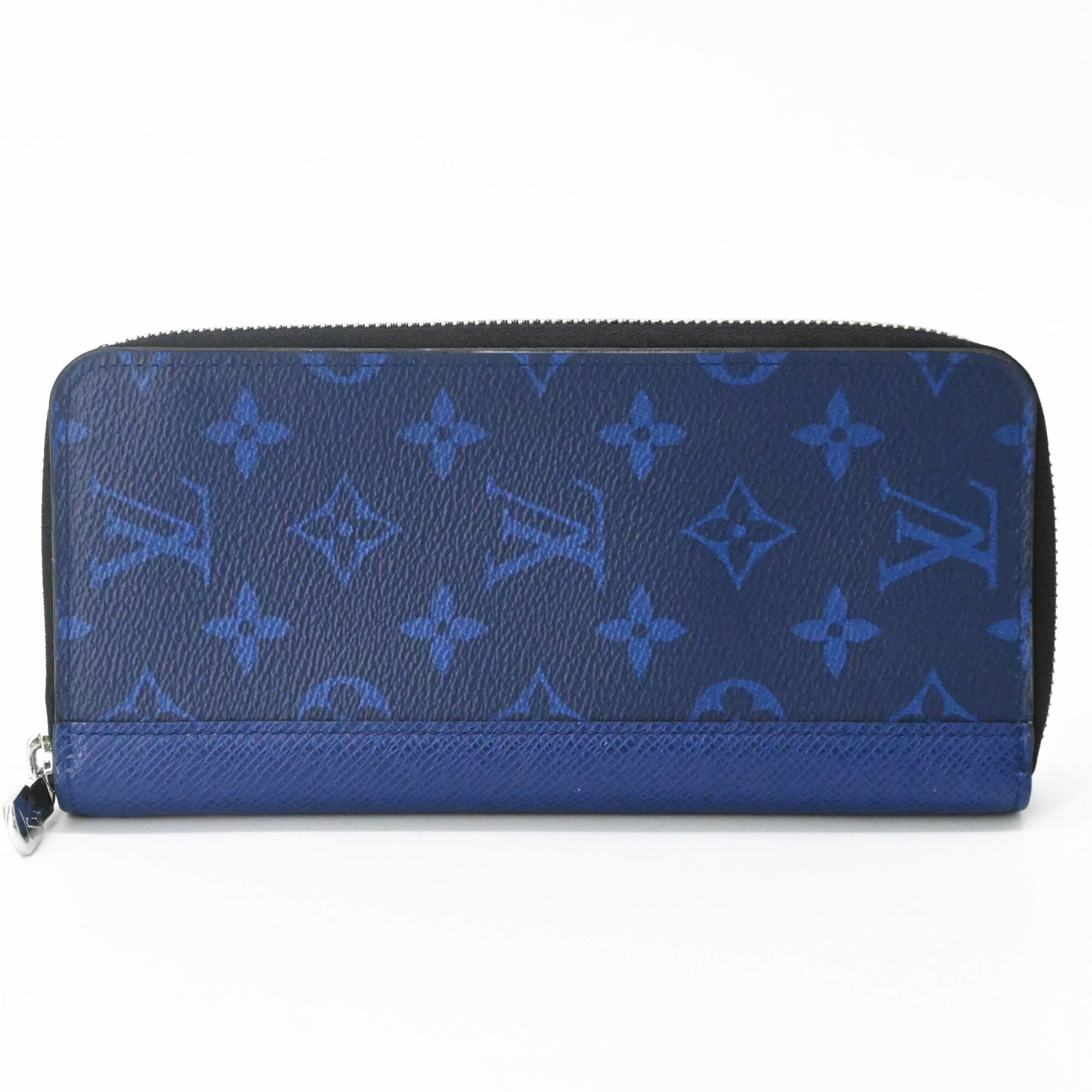 Louis Vuitton Blue Navy Canvas Coin Purse/Coin Case (Pre-Owned)