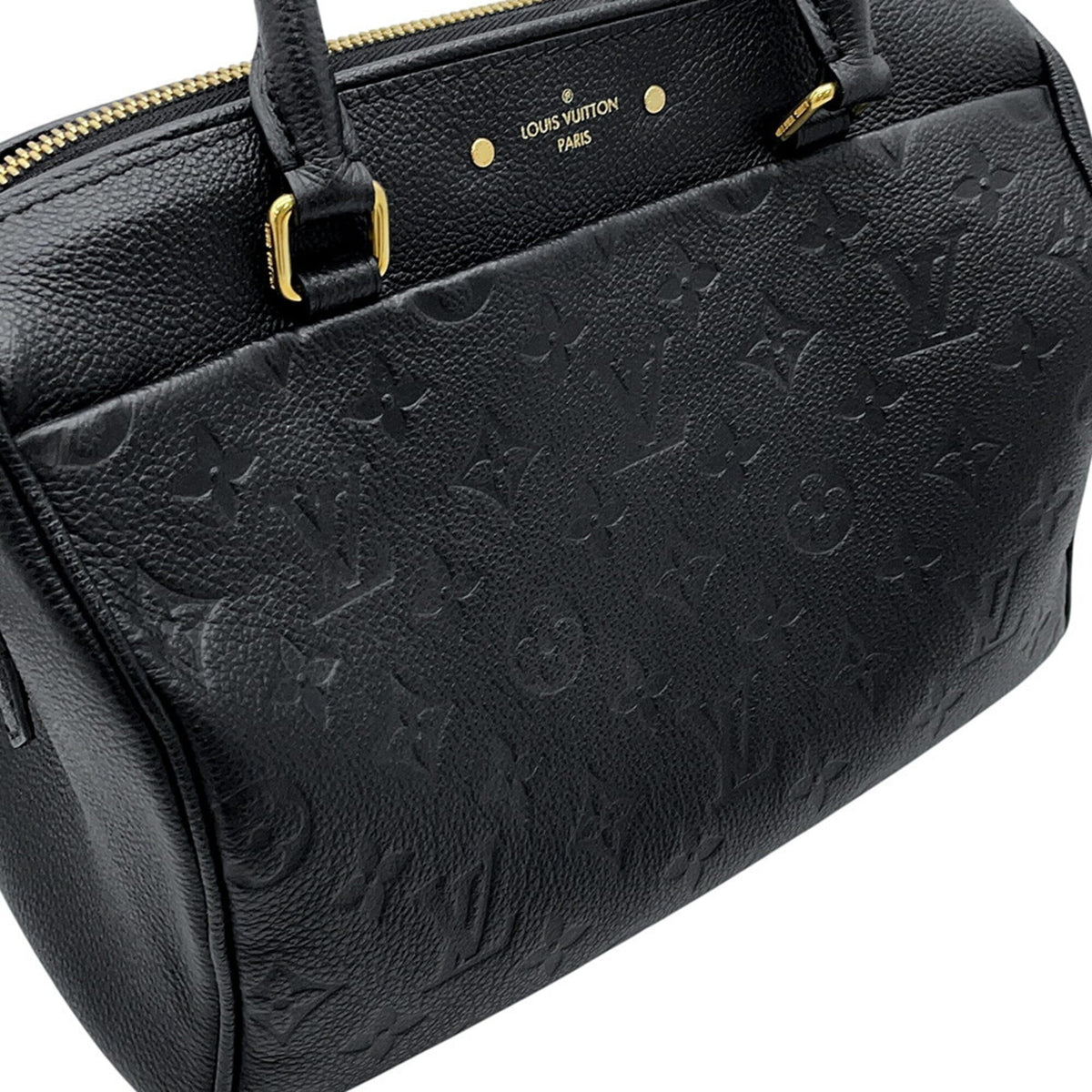 Louis Vuitton Monogram Empreinte Black Noir Monogram Empreinte Handbag (Pre-Owned)