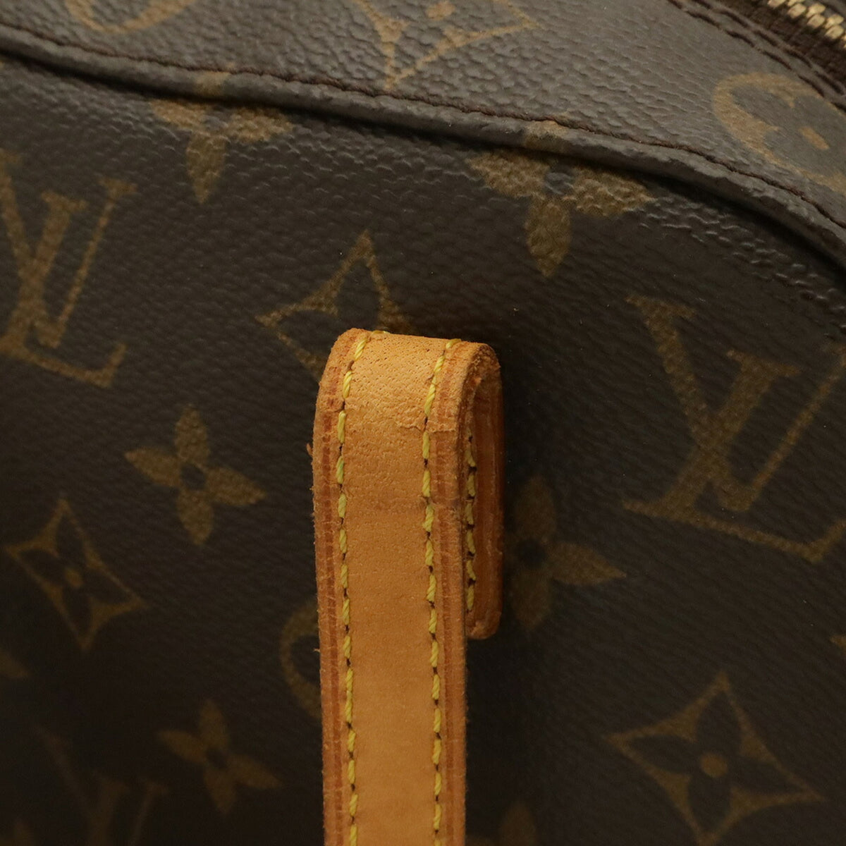 Louis Vuitton Brown Monogram Canvas Pvc Coated Canvas Handbag Shoulder Bag (Pre-Owned)
