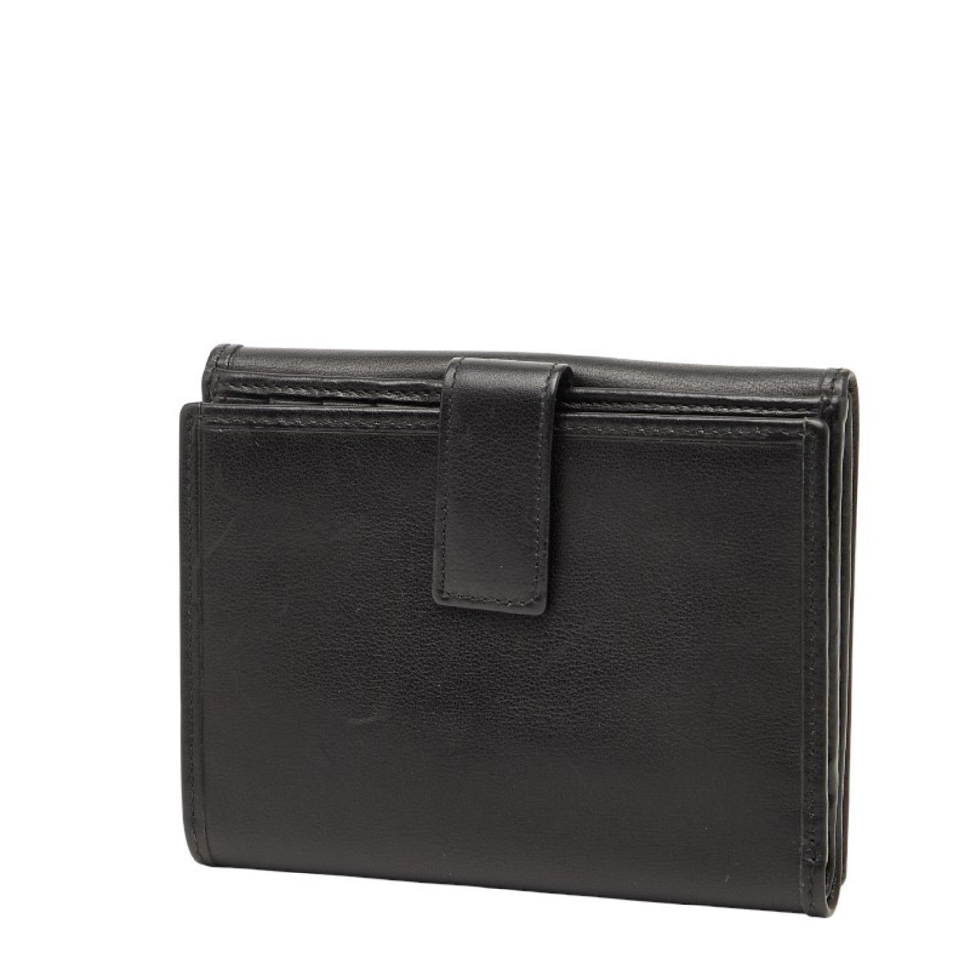 Loewe Black Leather Wallet (Bi-Fold) (Pre-Owned)