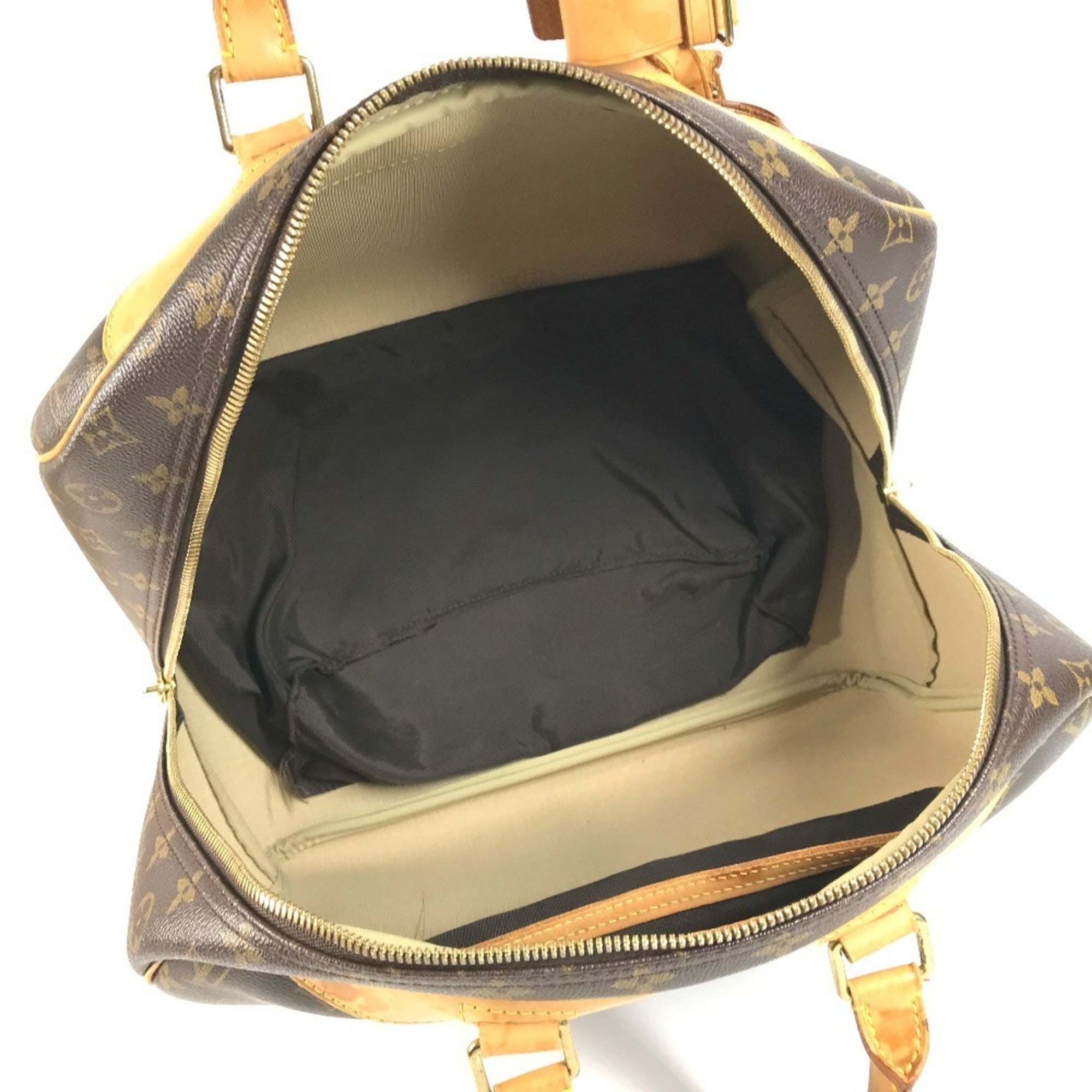 Louis Vuitton Monogram Brown Monogram Boston Bag Handbag Tote Bag (Pre-Owned)