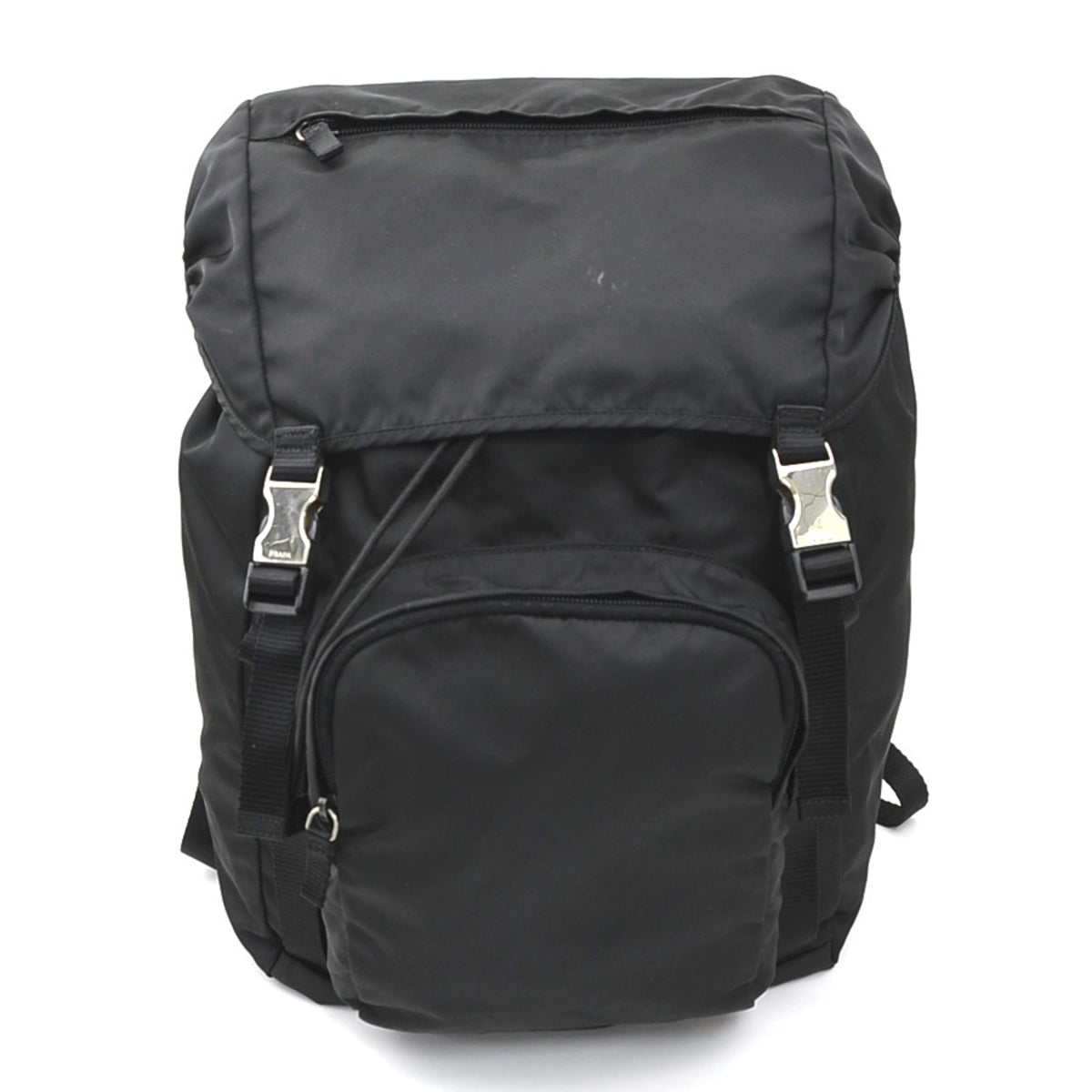 Prada Black Nylon Backpack (Pre-Owned)