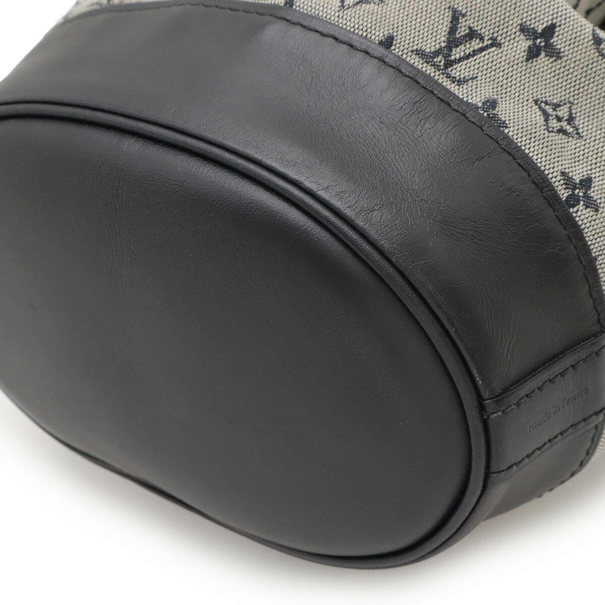 Louis Vuitton Blue Monogram Mini Leather Handbag Shoulder Bag (Pre-Owned)