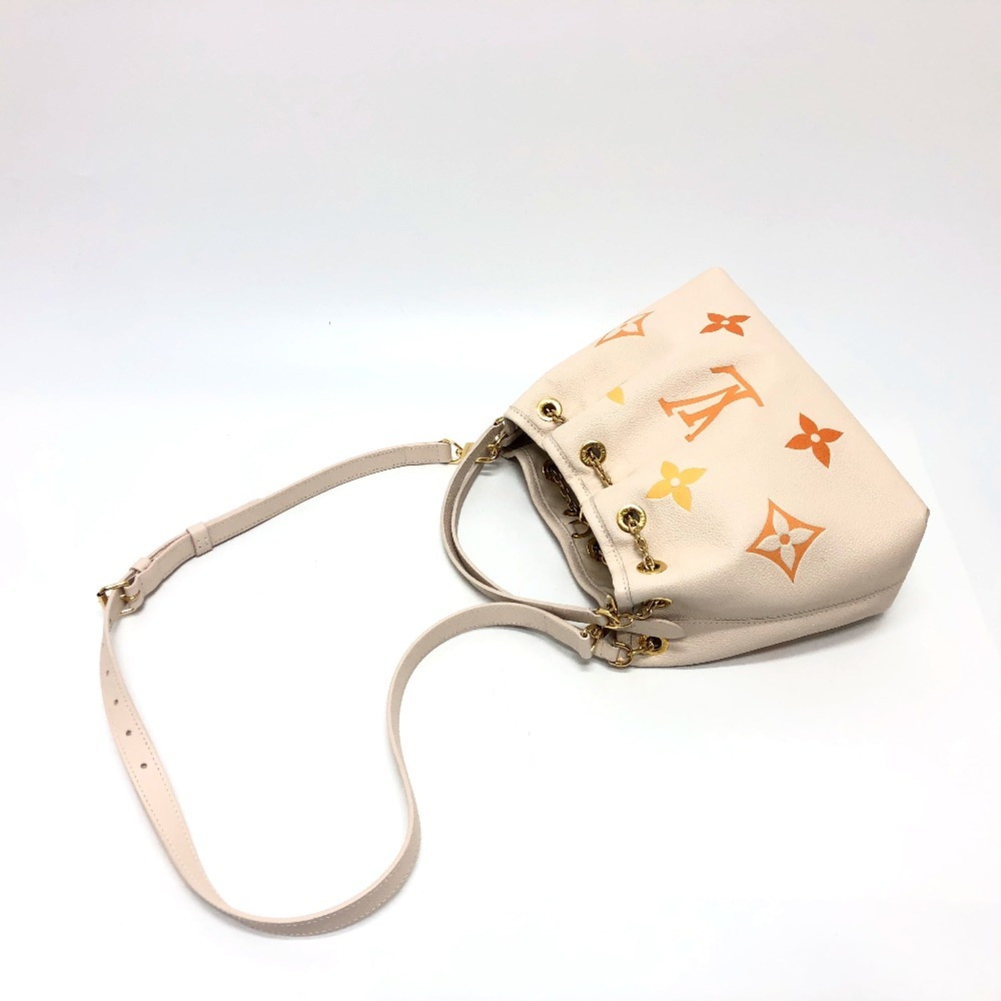 Louis Vuitton Monogram Impression Beige Monogram Empreinte Handbag Pouch (Pre-Owned)
