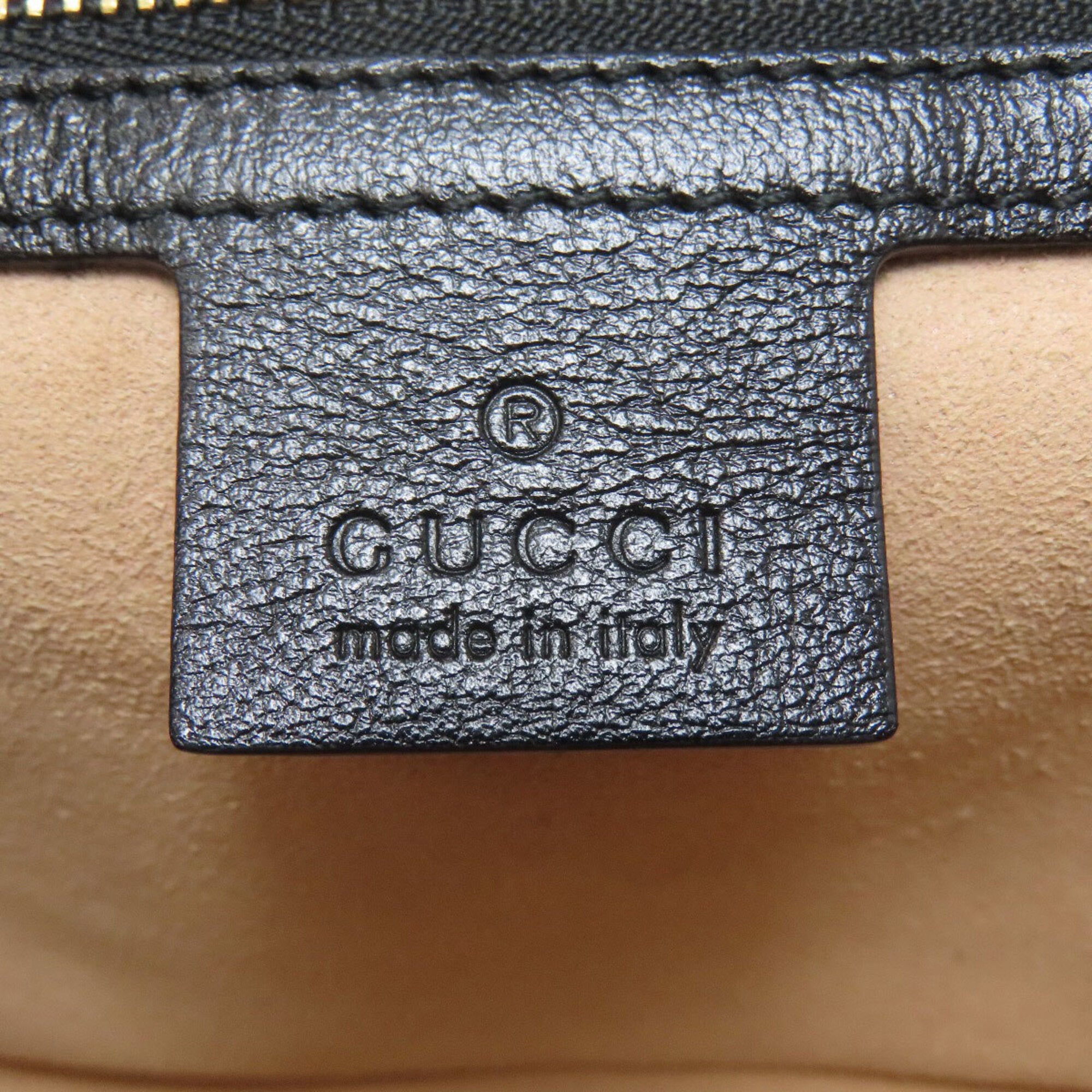 Gucci Brown Canvas Shoulder Bag (Pre-Owned)