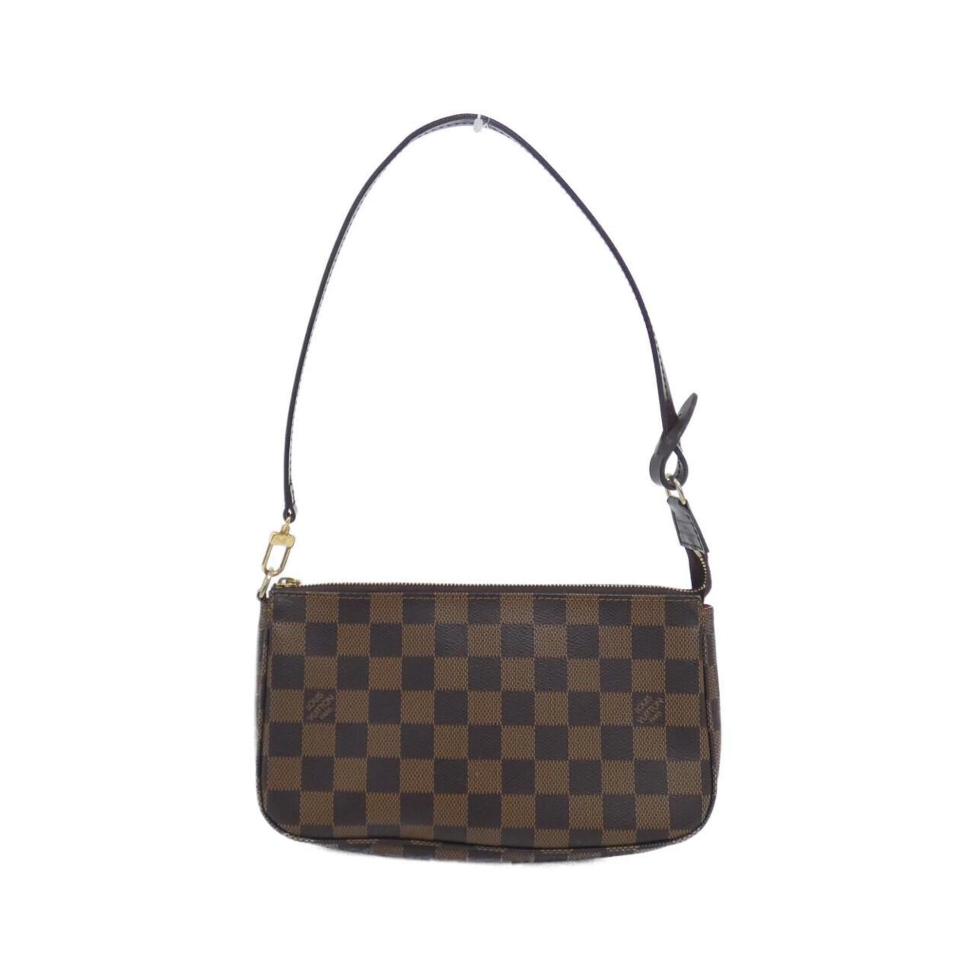 Louis Vuitton Ebene Coated Canvas Pochette Pouch (Pre-Owned)