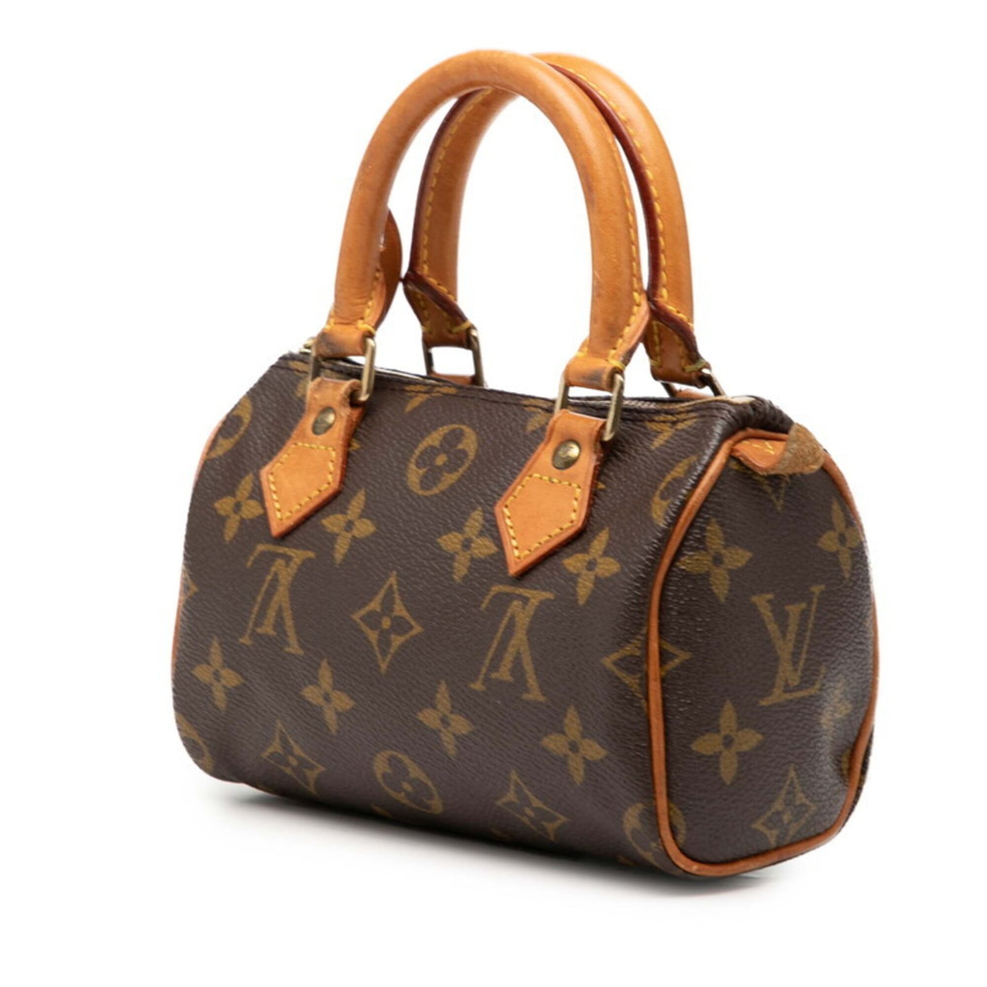 Louis Vuitton Brown Pvc Leather Handbag (Pre-Owned)