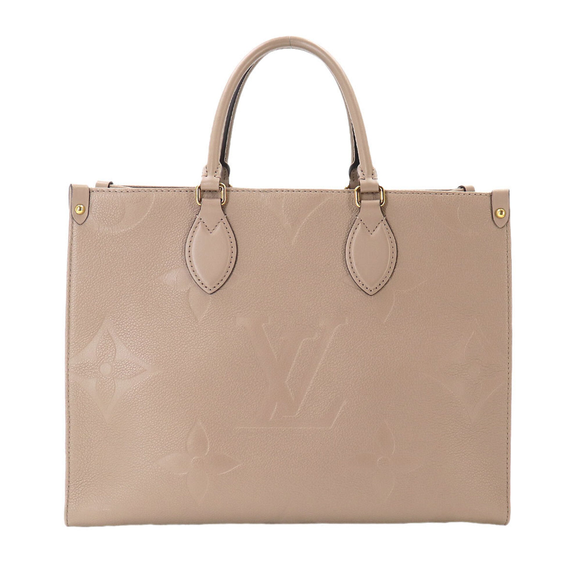 Louis Vuitton Tourterelle Monogram Empreinte Handbag Tote Bag (Pre-Owned)
