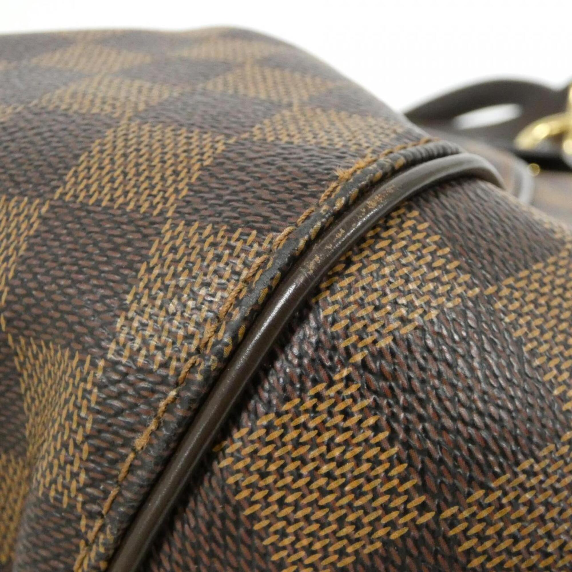 Louis Vuitton Brown Coated Canvas Shoulder Bag (Pre-Owned)