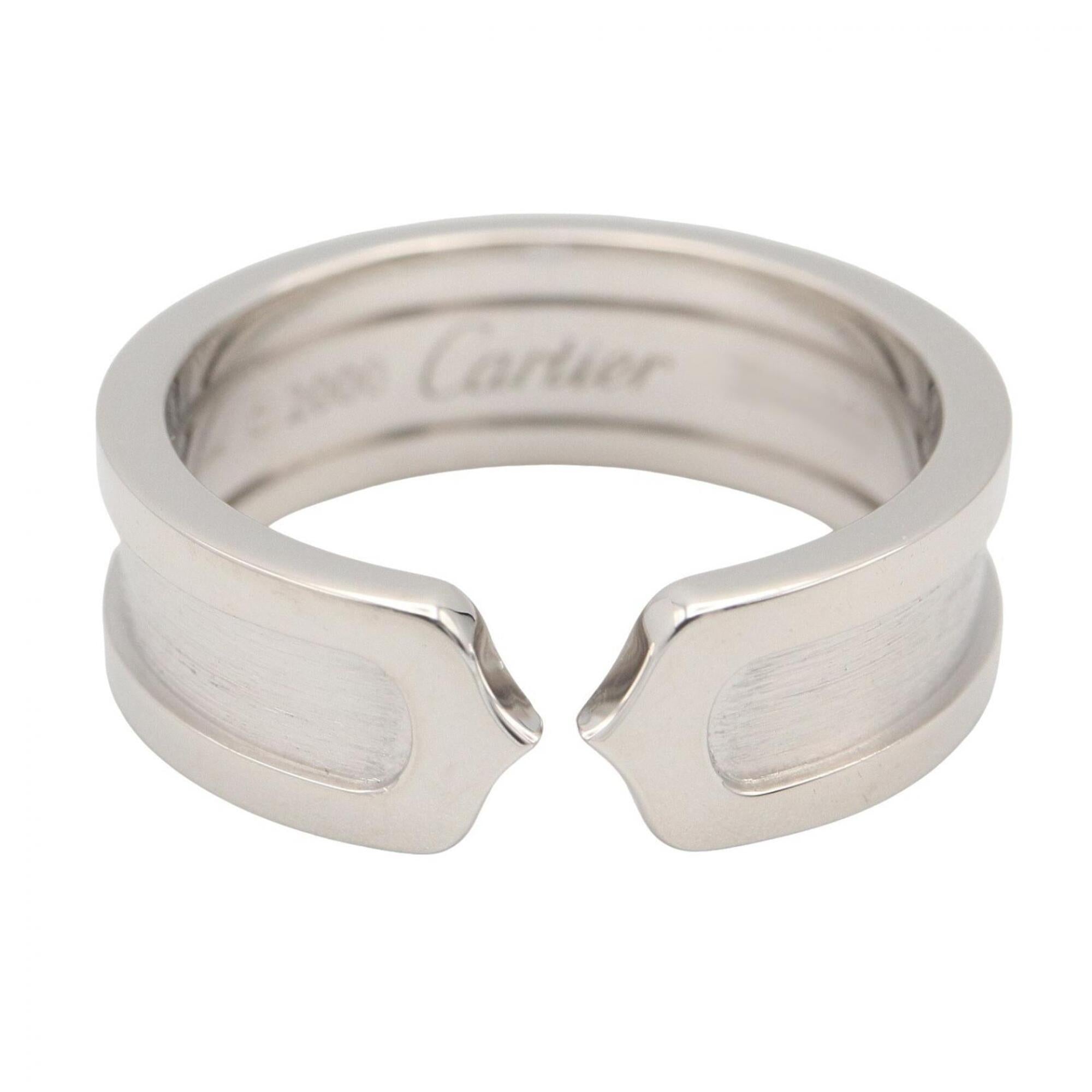 Cartier Silver White Gold (18K) Band Ring (Pre-Owned)