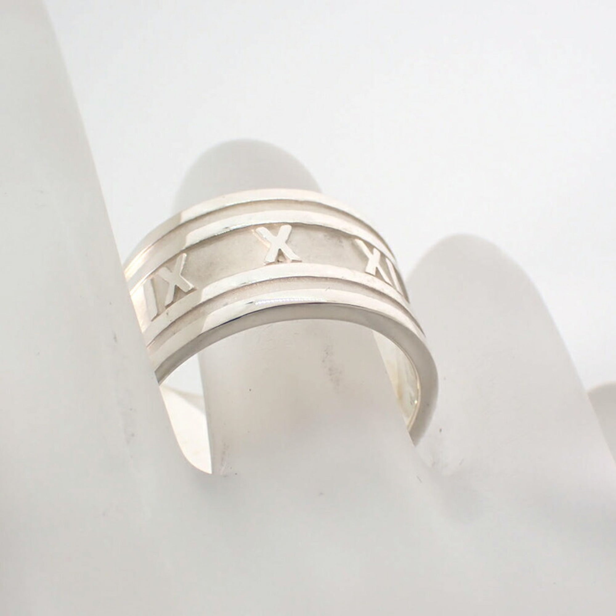 Tiffany Sterling Silver 925 Band Ring (Pre-Owned)