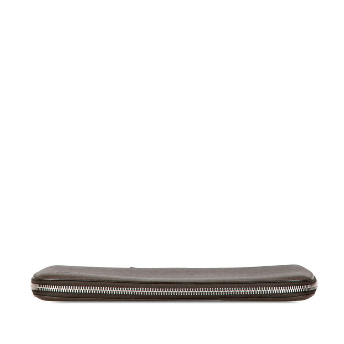 Louis Vuitton Brown Grizzly Leather Pvc Long Wallet (Bi-Fold) (Pre-Owned)