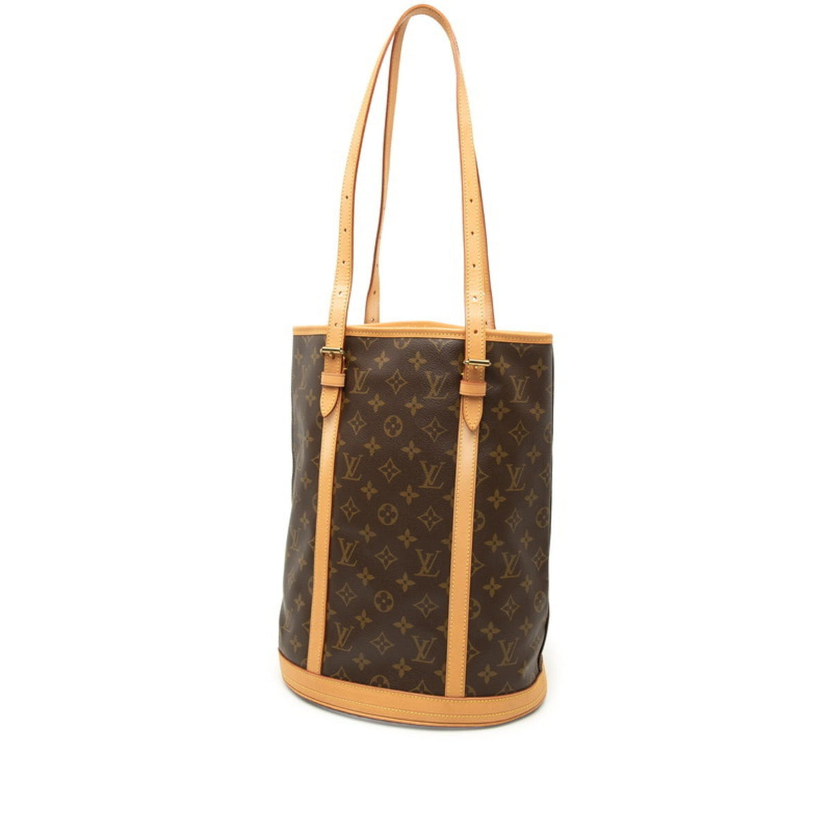 Louis Vuitton Brown Pvc Leather Shoulder Bag Tote Bag (Pre-Owned)