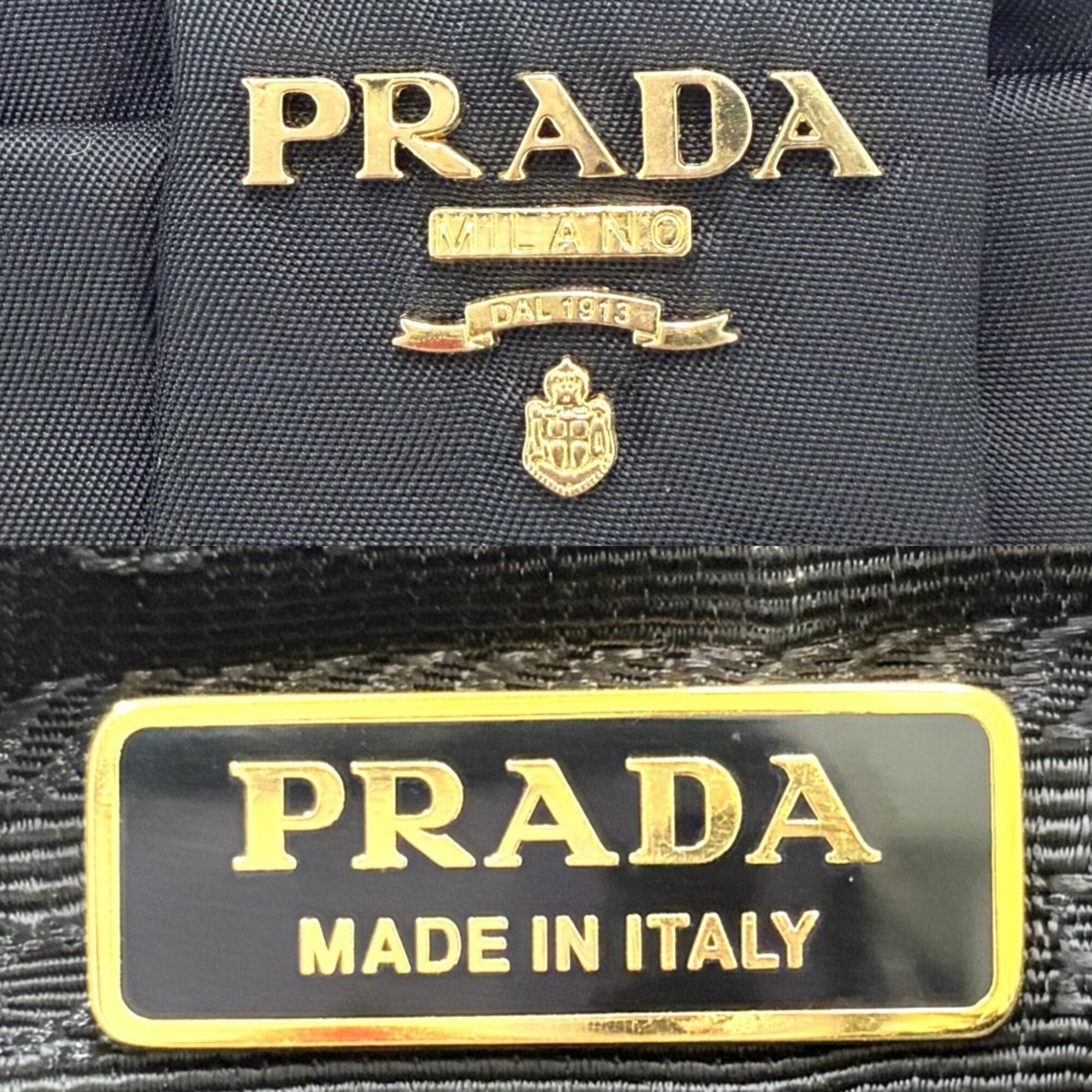 Prada Black Nylon Pouch (Pre-Owned)