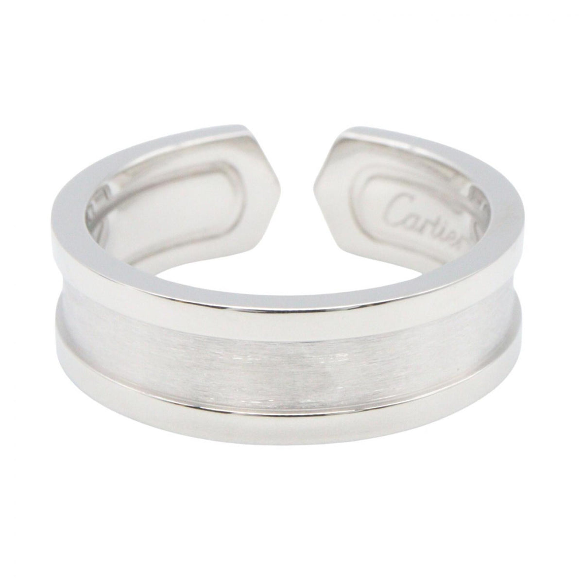 Cartier Silver White Gold (18K) Band Ring (Pre-Owned)