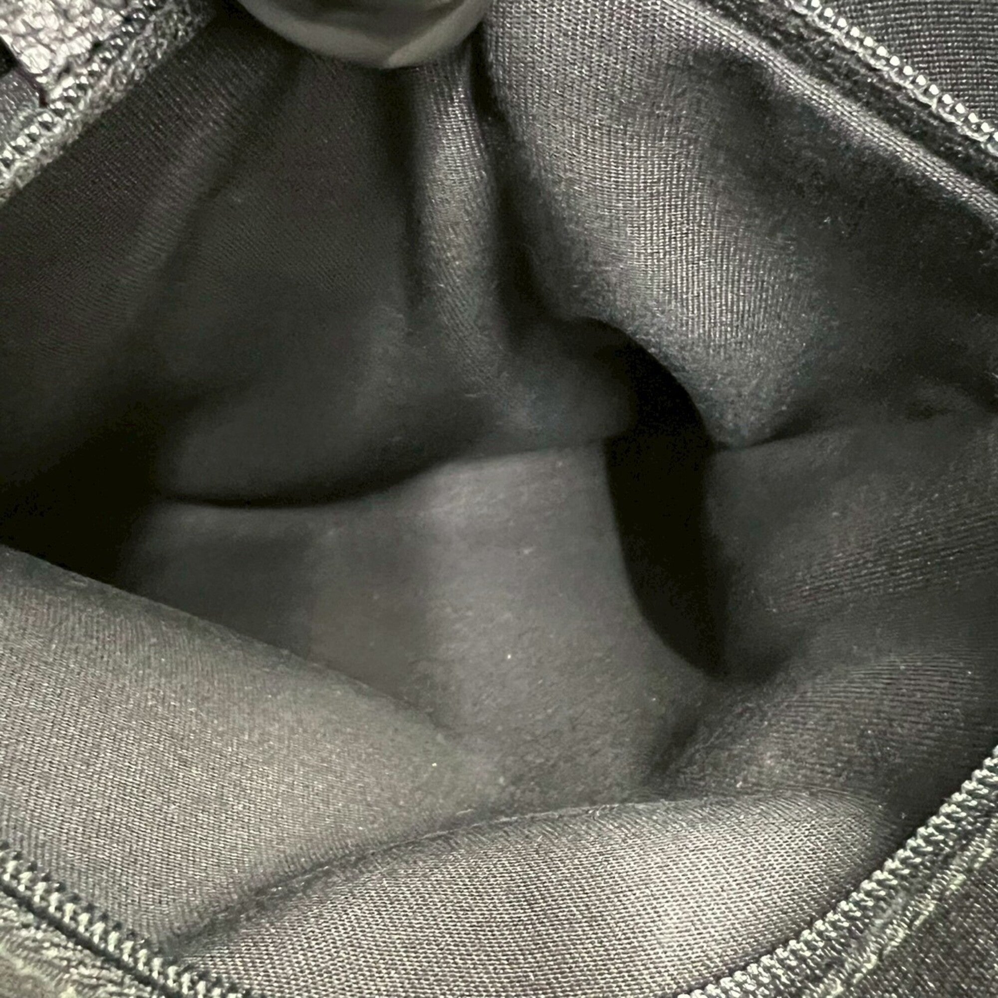 Gucci Black Canvas Leather Boston Bag Handbag Tote Bag (Pre-Owned)