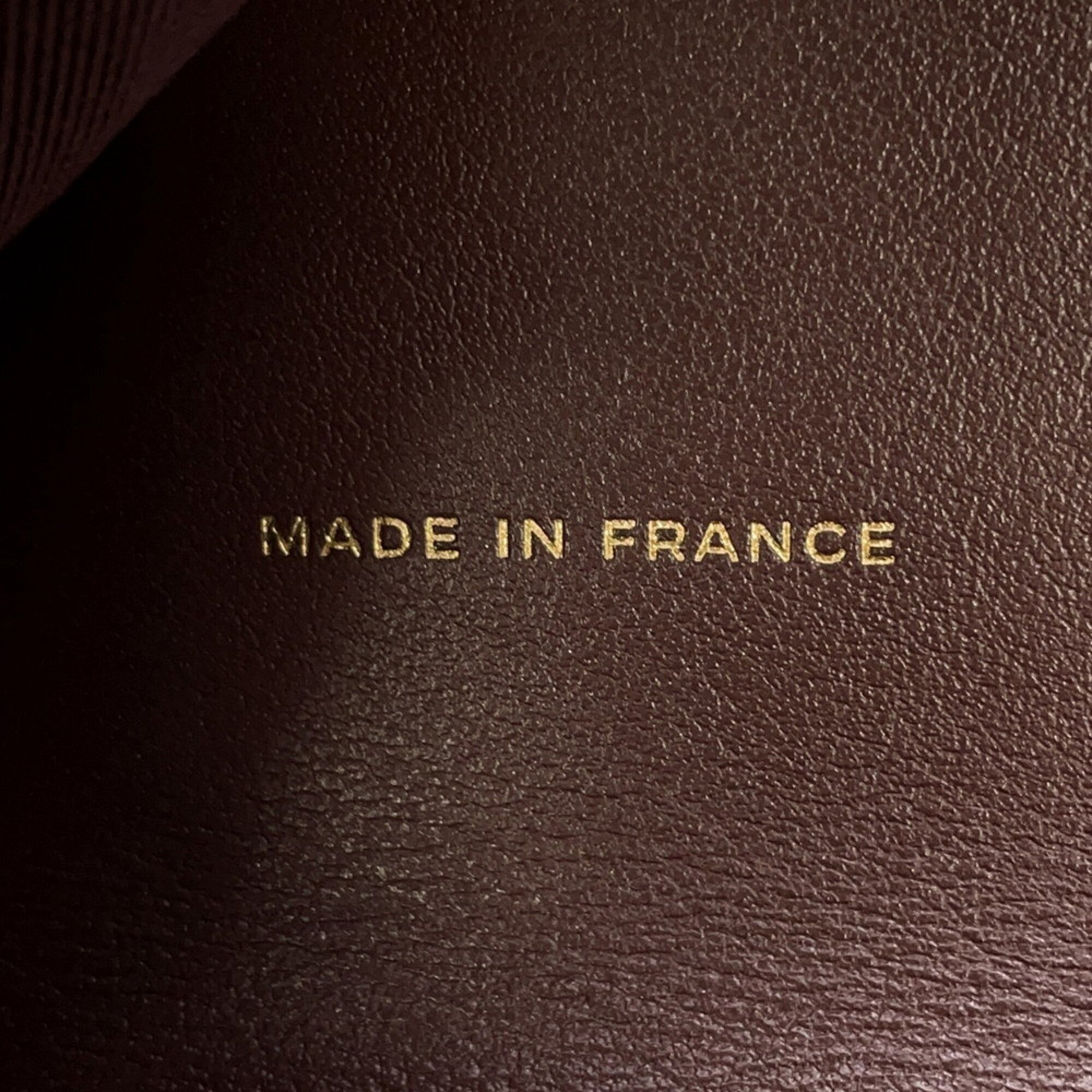 Chanel Black Grained Calfskin Wallet (Tri-Fold) (Pre-Owned)