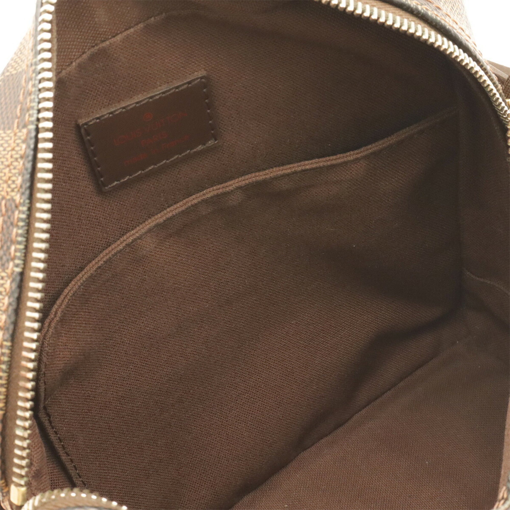 Louis Vuitton Brown Damier Canvas Pvc Pochette Shoulder Bag (Pre-Owned)