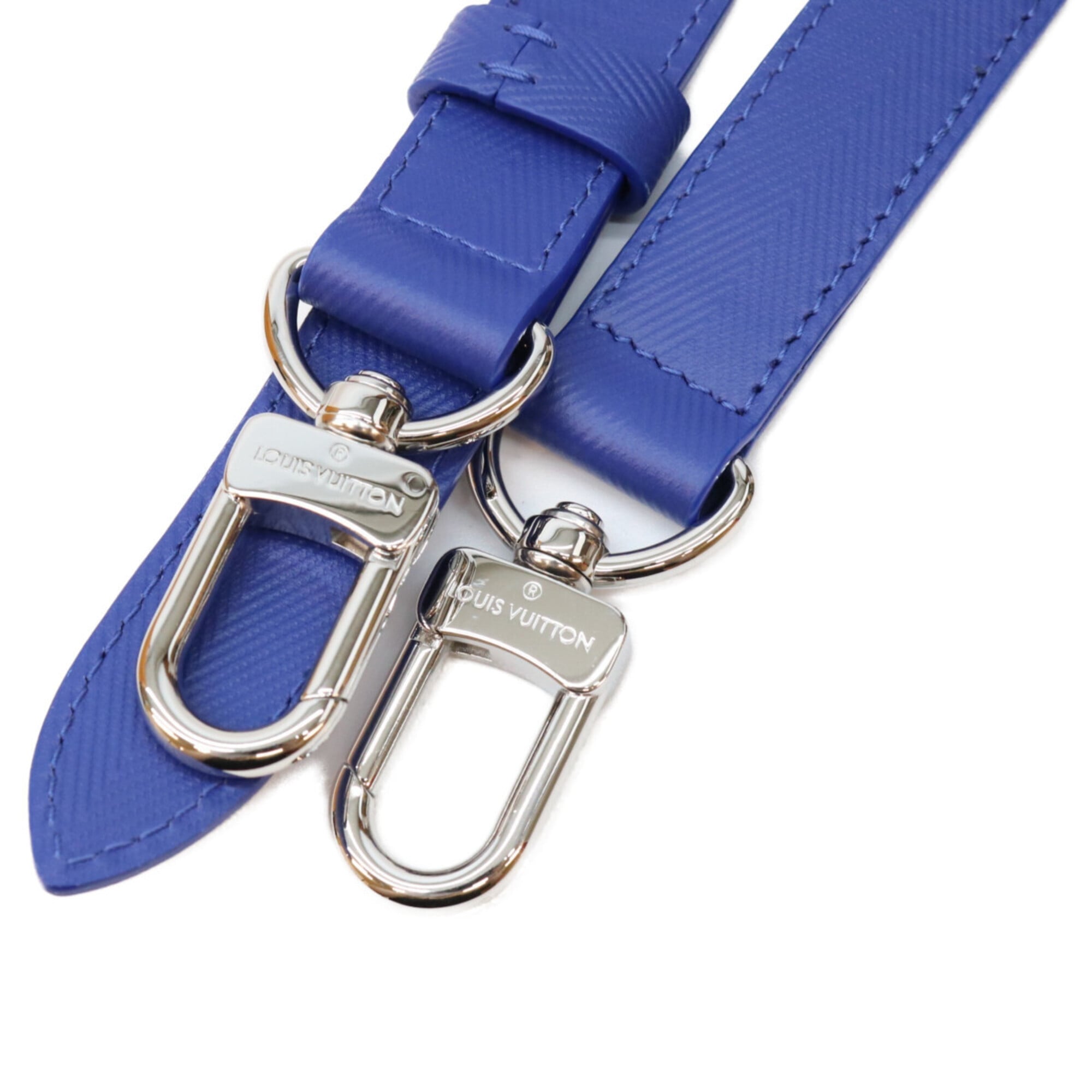 Louis Vuitton Blue Orange Leather Shoulder Bag (Pre-Owned)