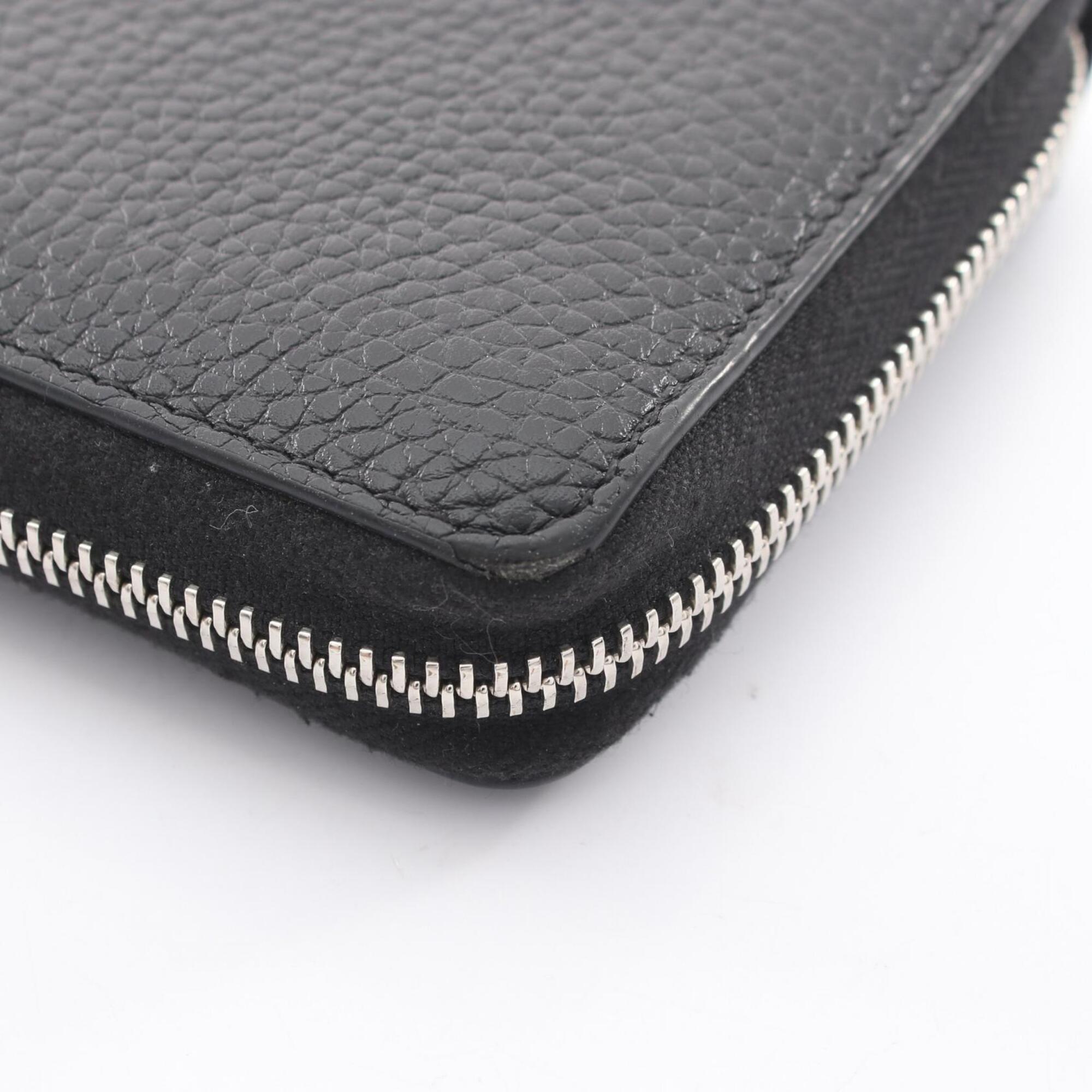 Gucci Black Leather Long Wallet (Bi-Fold) (Pre-Owned)